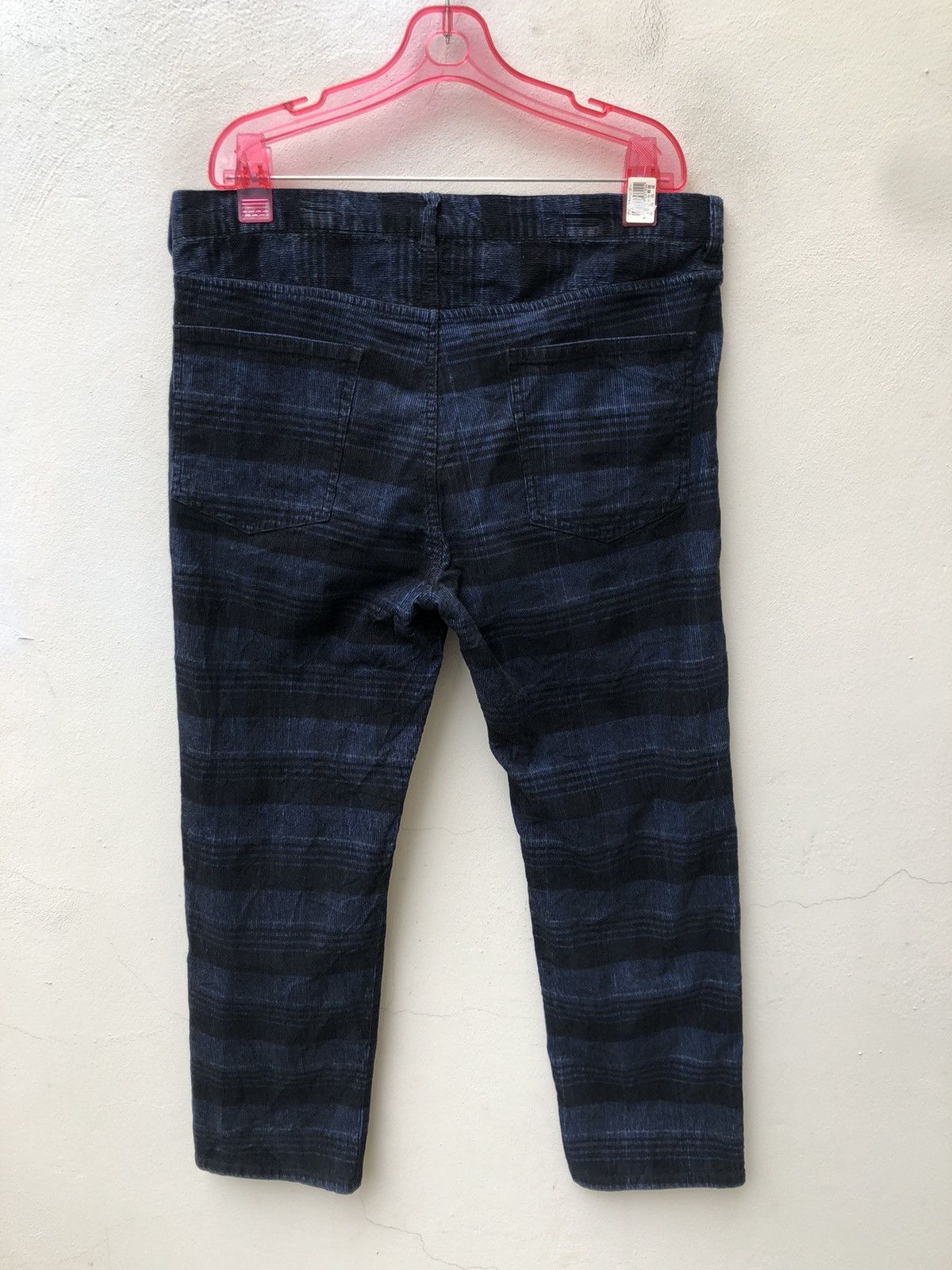 Beams Plus Beams Tartan Checks Corduroy Cropped Pant Size US 34 / EU 50 - 7 Thumbnail