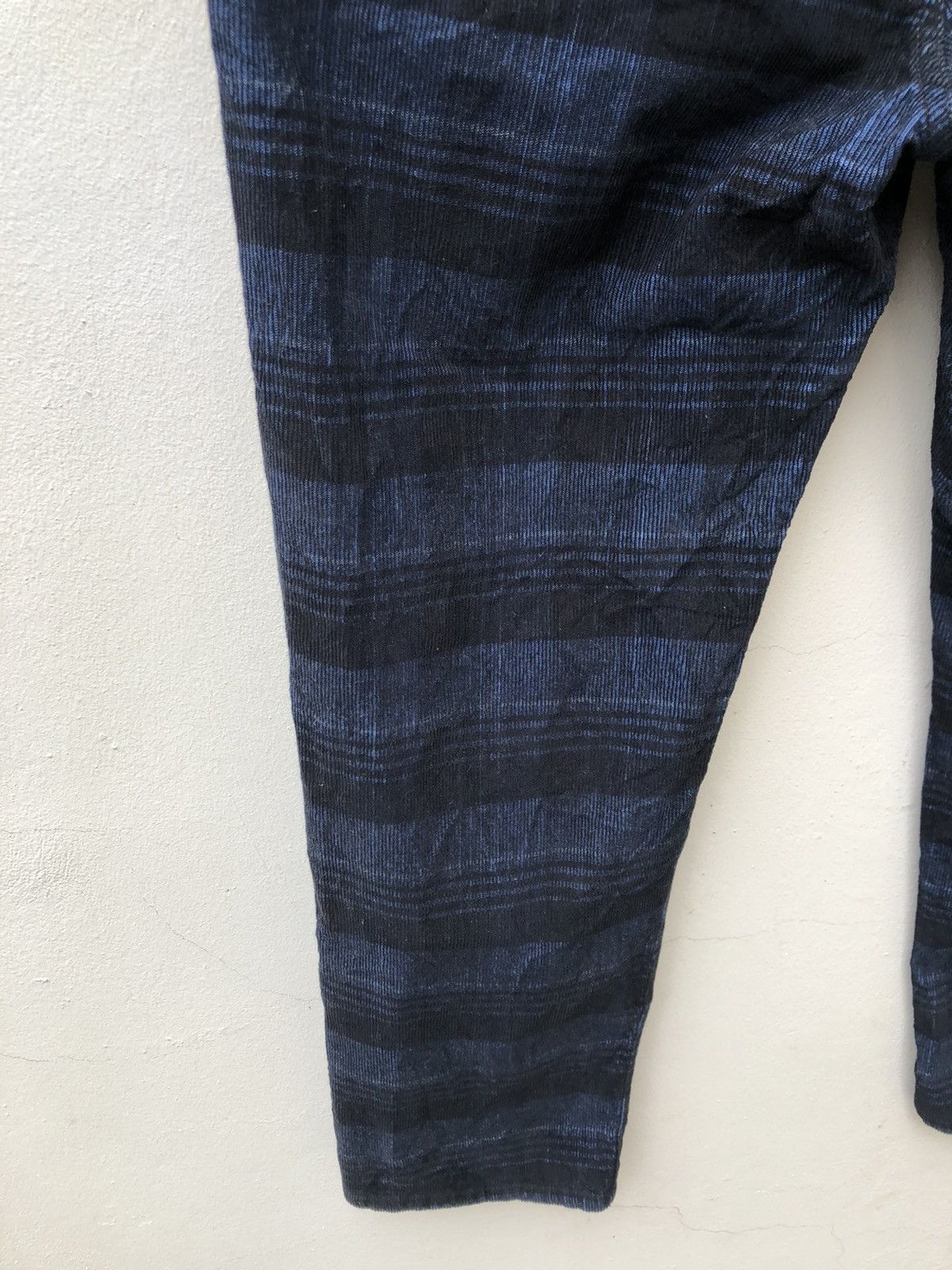 Beams Plus Beams Tartan Checks Corduroy Cropped Pant Size US 34 / EU 50 - 9 Thumbnail