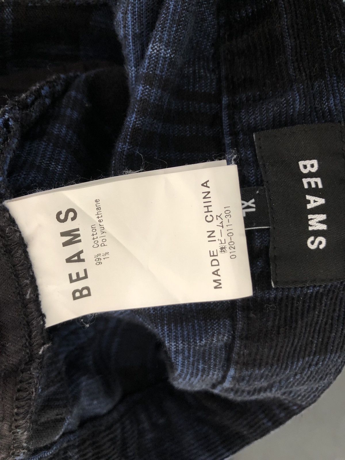 Beams Plus Beams Tartan Checks Corduroy Cropped Pant Size US 34 / EU 50 - 11 Thumbnail
