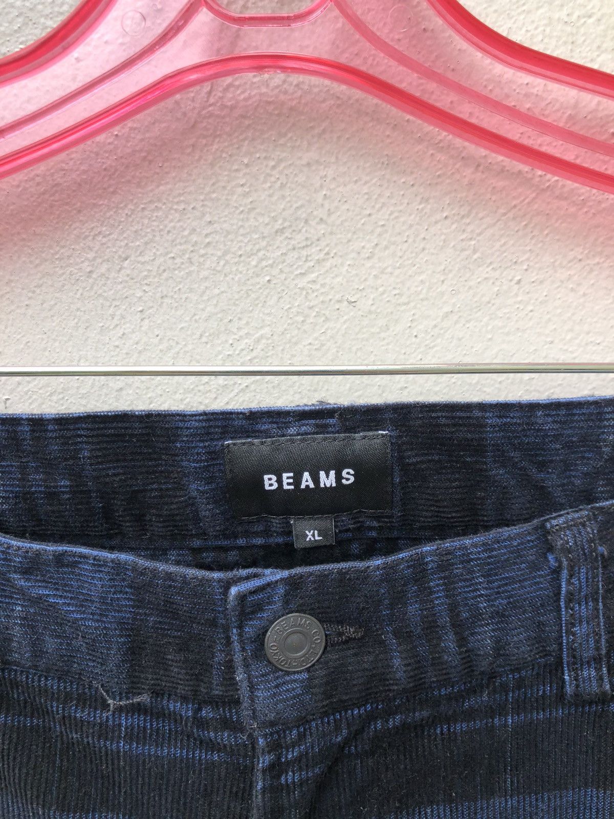 Beams Plus Beams Tartan Checks Corduroy Cropped Pant Size US 34 / EU 50 - 3 Thumbnail