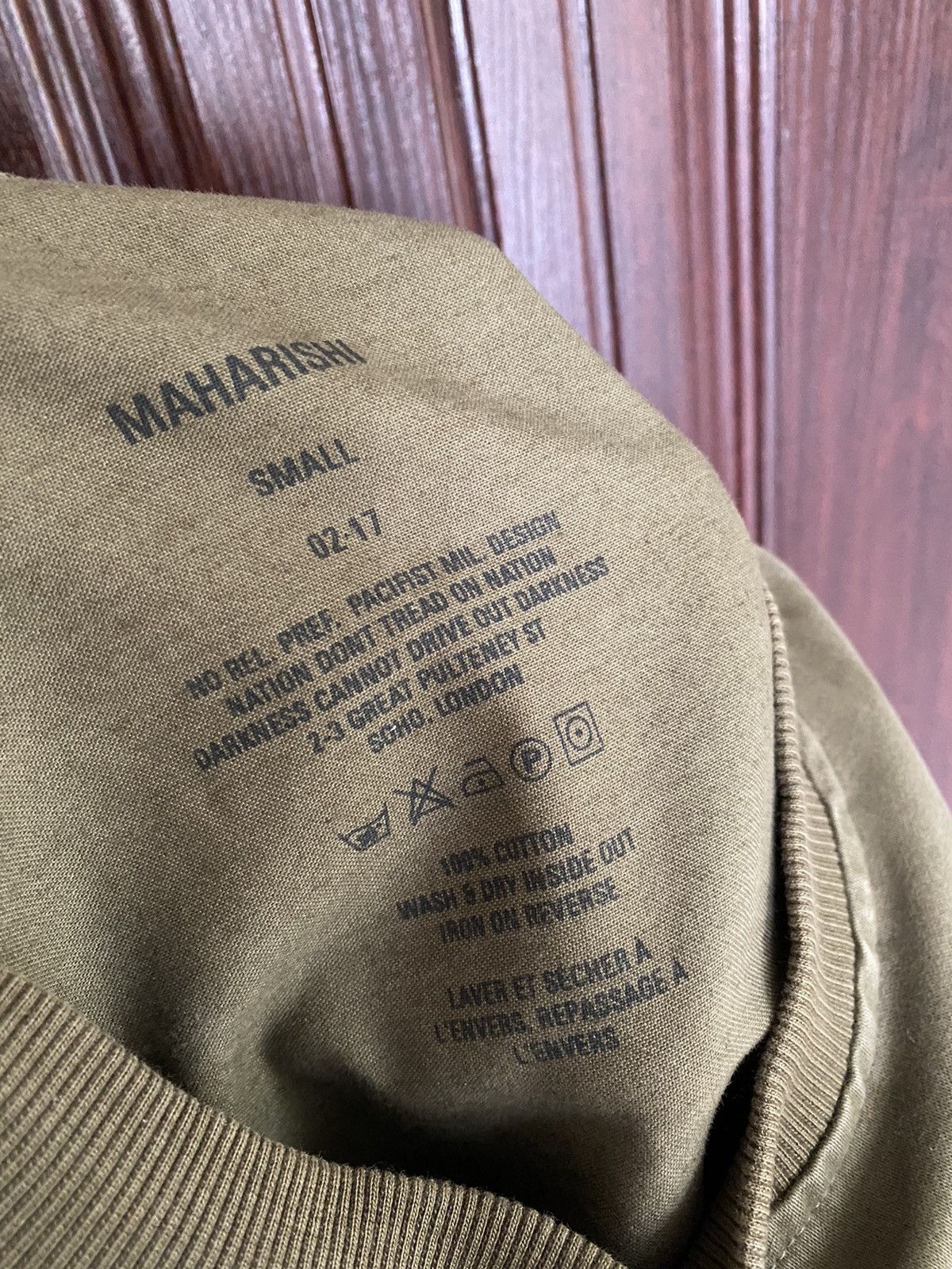 Maharishi Maharishi Military Long Sleeve Shirt Stussy Oakley Evisu Size US S / EU 44-46 / 1 - 7 Thumbnail