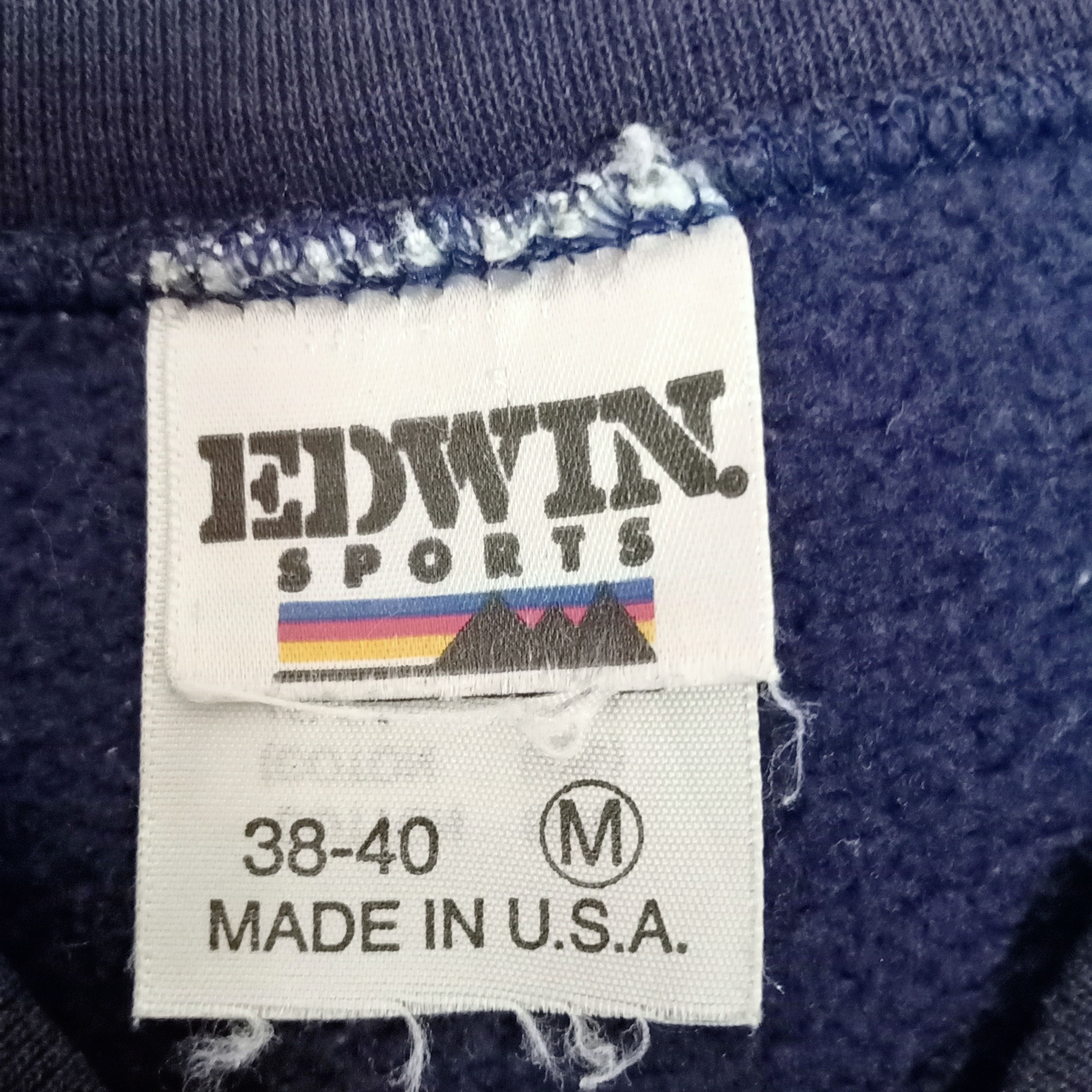 Edwin Vtg EDWIN sweatshirt plain Size US M / EU 48-50 / 2 - 4 Thumbnail