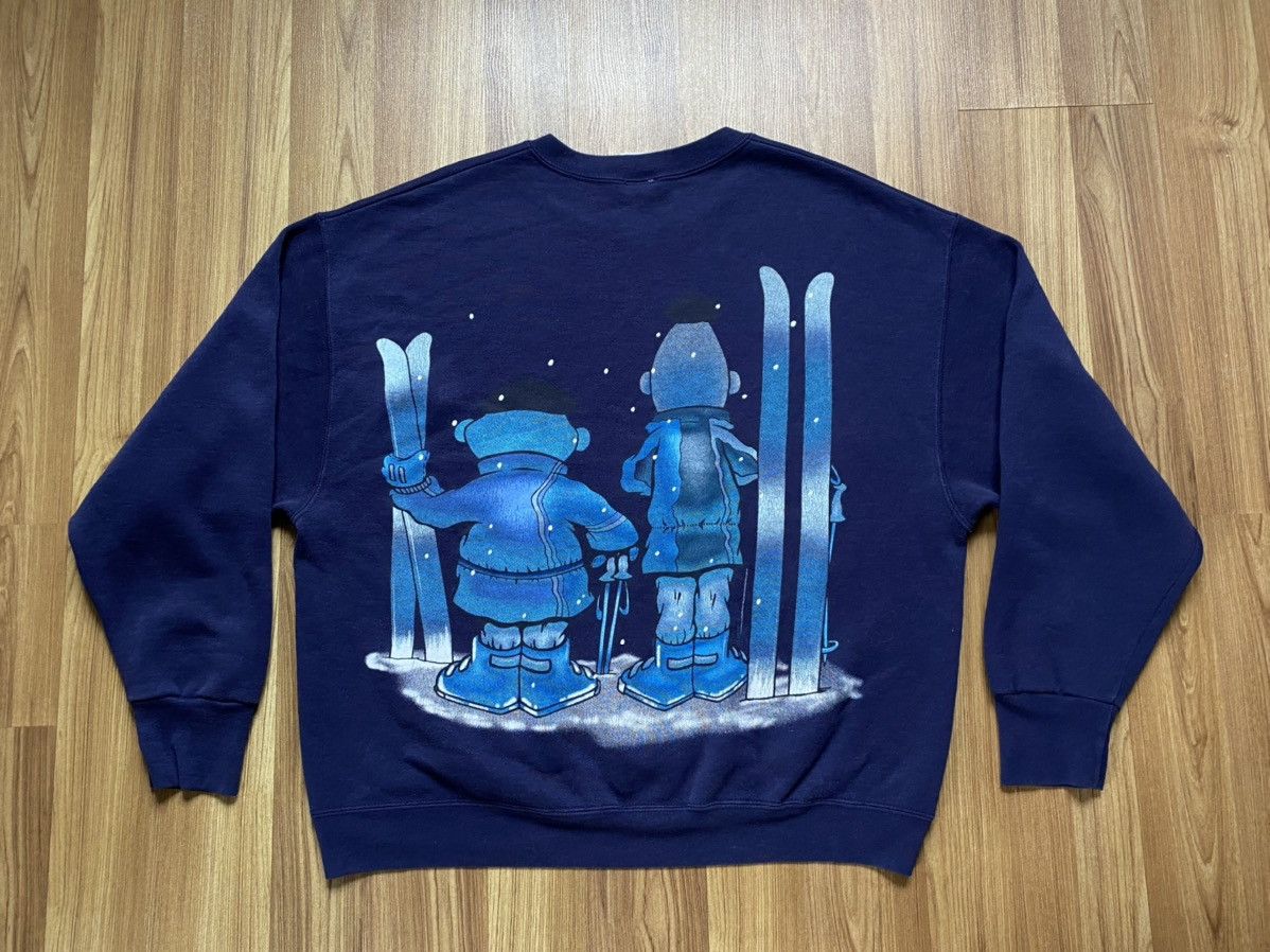 Cartoon Network Vintage Sesame Street Muppets Jim Henson Sweatshirt Gromit Size US XL / EU 56 / 4 - 7 Thumbnail