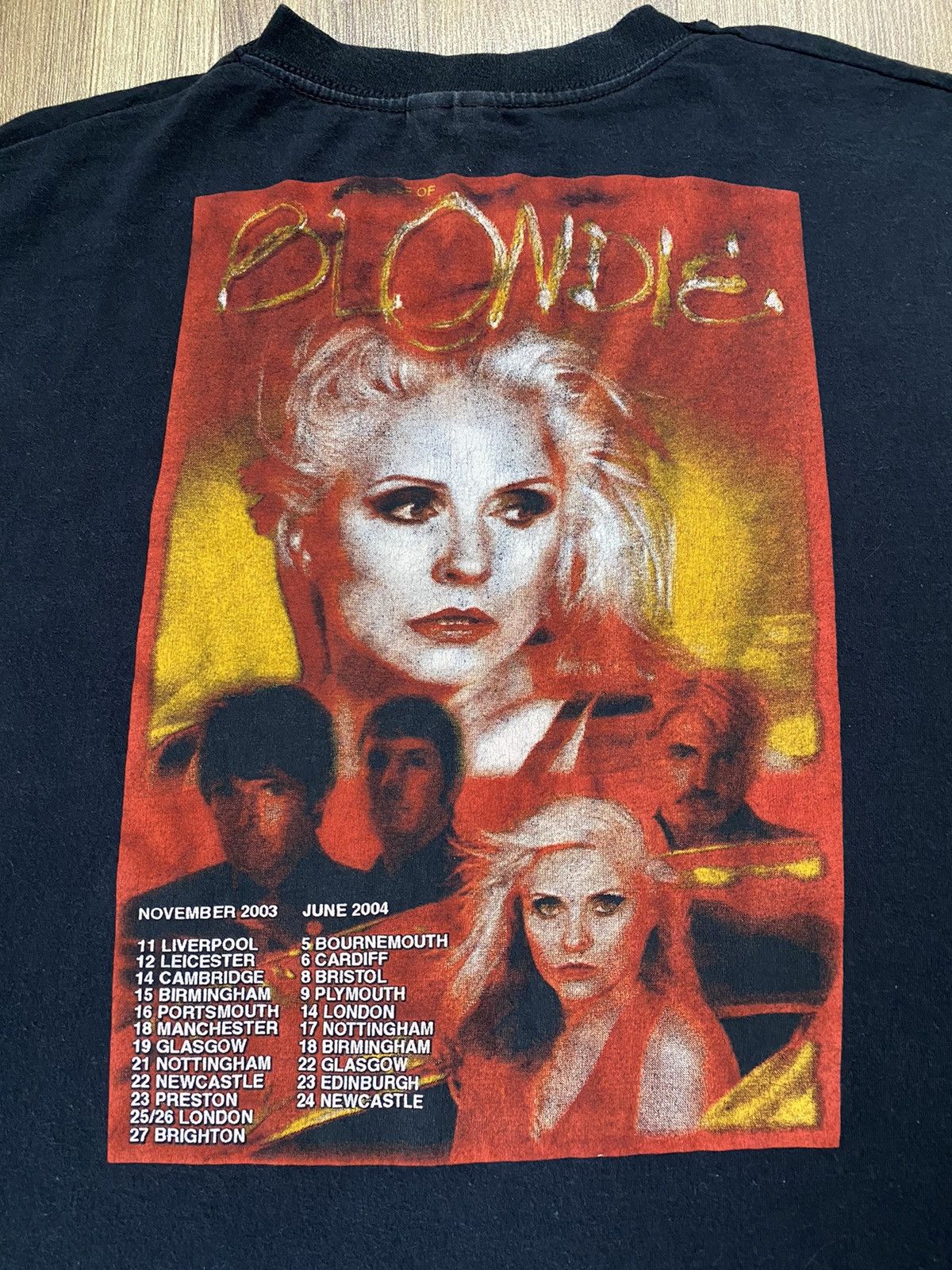 Band Tees Vintage Blondie The Curse Of Blondie 2003 T Shirt Pink Floyd Size US L / EU 52-54 / 3 - 2 Thumbnail