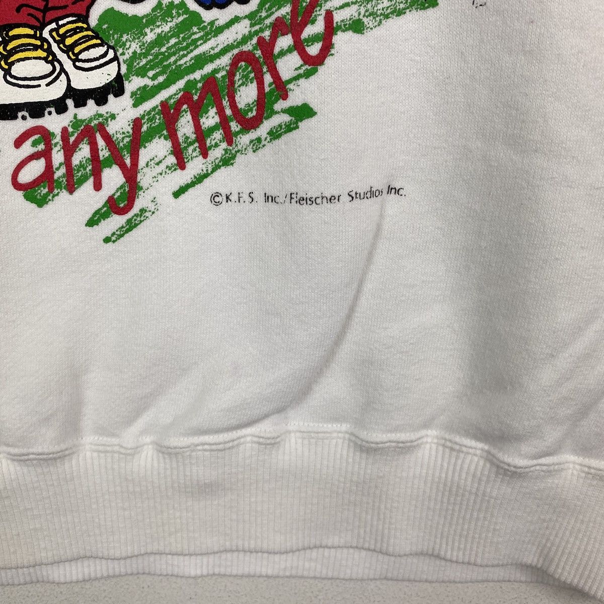 Cartoon Network × Vintage Vintage BETTY BOOP Fleisher Studio Cartoon Sweatshirt Size US M / EU 48-50 / 2 - 5 Thumbnail