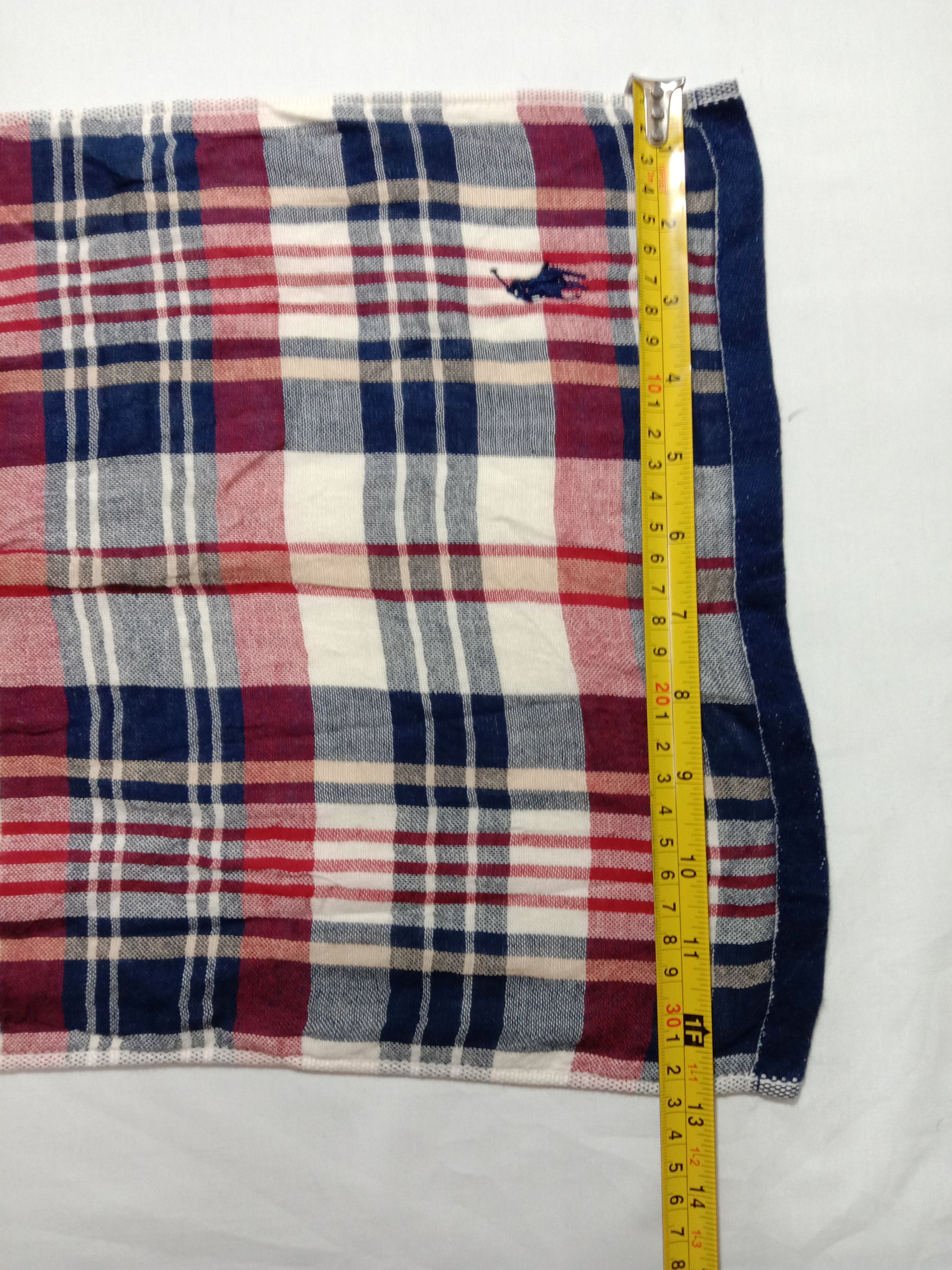 Polo Ralph Lauren Polo Ralph Lauren Face Towel Scarf Check Plaid Size ONE SIZE - 3 Thumbnail