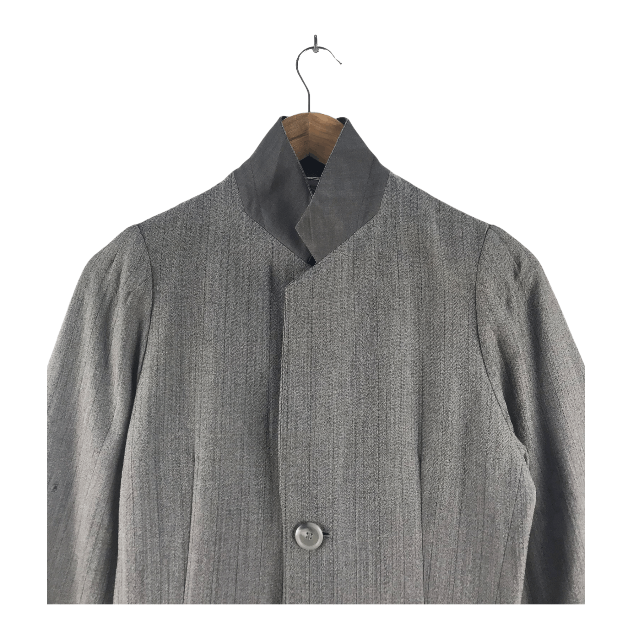 Yohji Yamamoto Yohji Yamamoto Wool Trench Coat Jacket Size US S / EU 44-46 / 1 - 4 Thumbnail