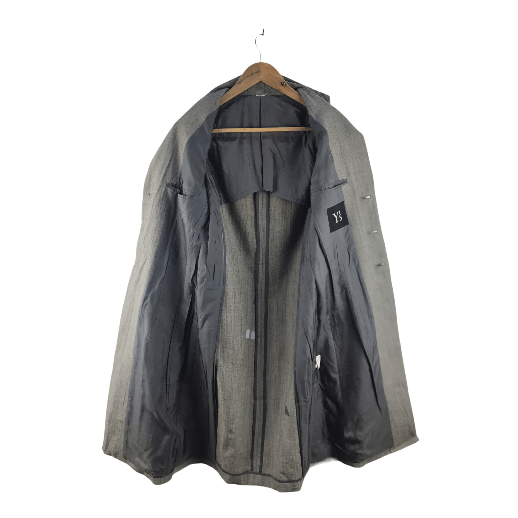 Yohji Yamamoto Yohji Yamamoto Wool Trench Coat Jacket Size US S / EU 44-46 / 1 - 3 Thumbnail