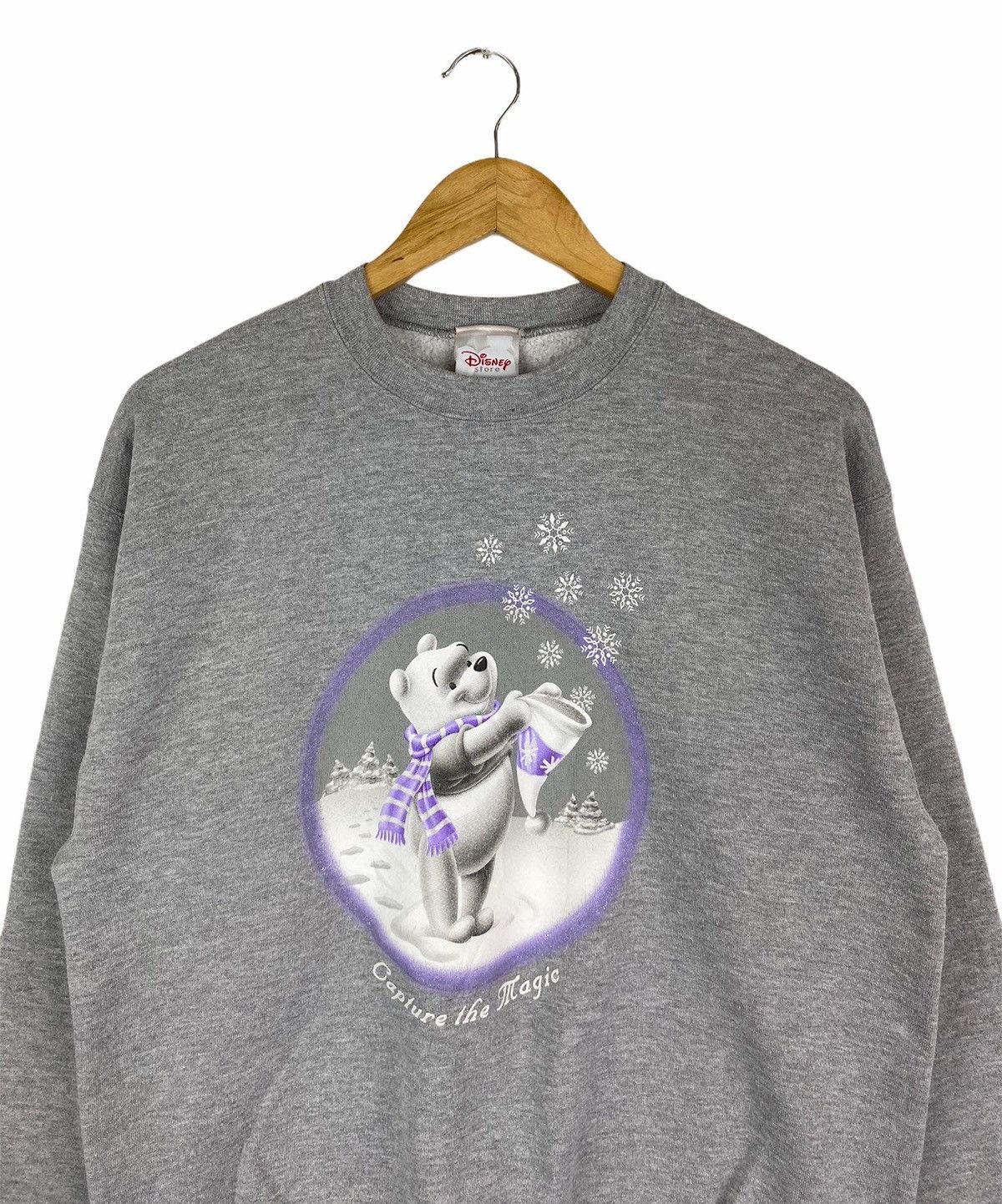 Cartoon Network × Disney × Vintage Vintage WINNIE THE POOH Disney Cartoon Sweatshirt Pullover Size US M / EU 48-50 / 2 - 3 Thumbnail