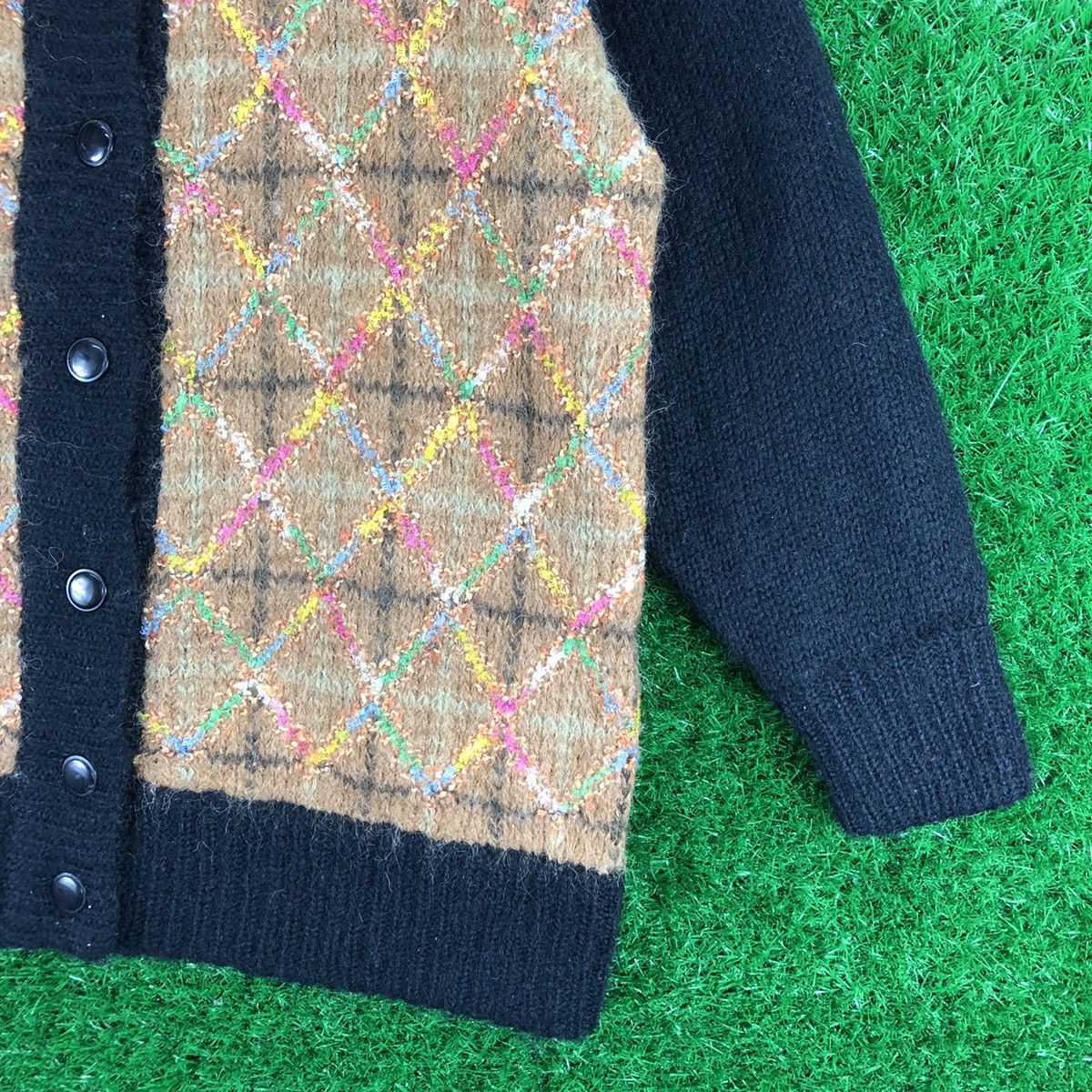Aran Isles Knitwear Vintage 90's Wool Knit Cardigan Jacket G-Dragon Style Size US M / EU 48-50 / 2 - 3 Thumbnail