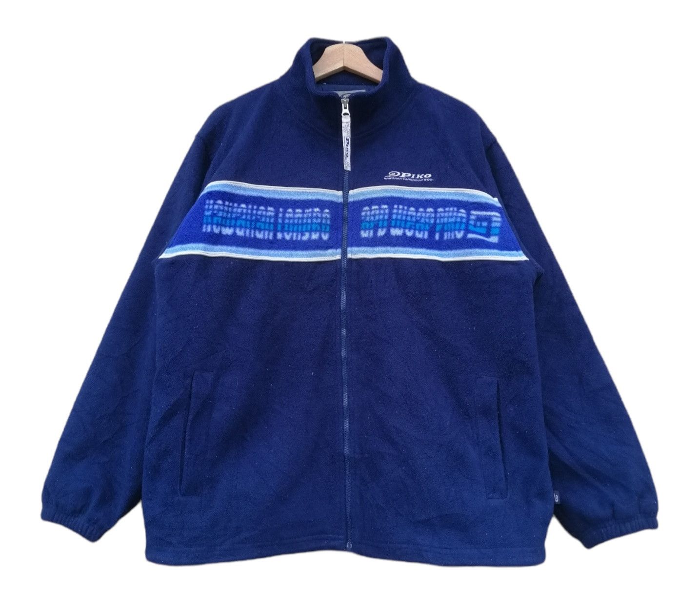 Japanese Brand Vintage Piko Hawaiian Longboard Wear Fleece Jacket Size US M / EU 48-50 / 2 - 3 Thumbnail