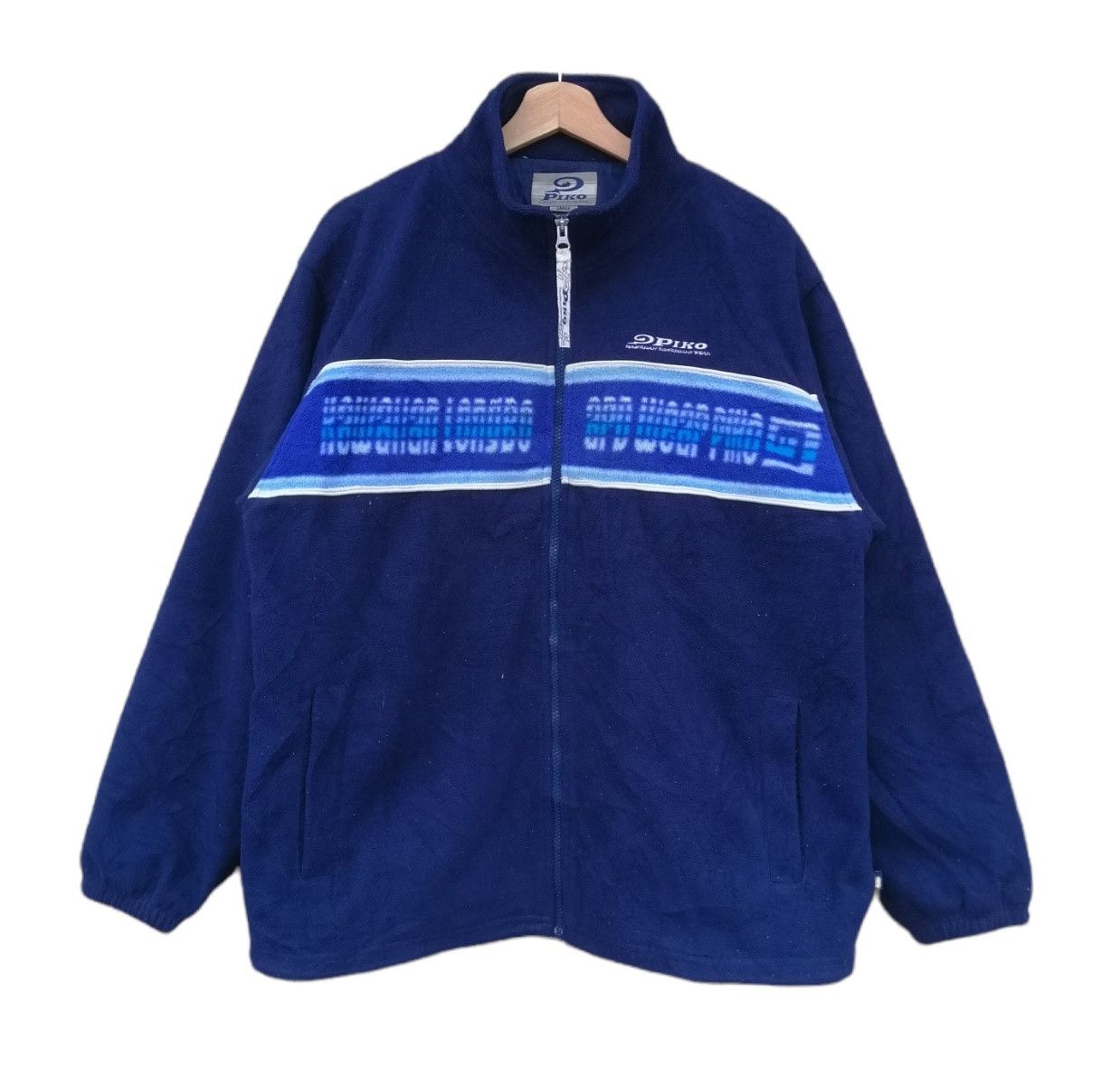 Japanese Brand Vintage Piko Hawaiian Longboard Wear Fleece Jacket Size US M / EU 48-50 / 2 - 2 Thumbnail