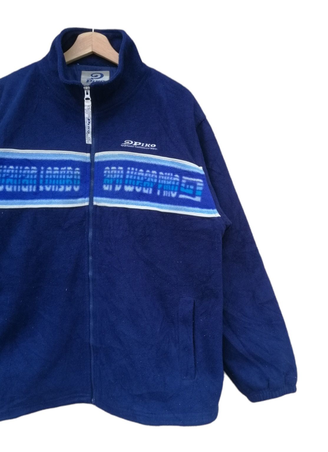 Japanese Brand Vintage Piko Hawaiian Longboard Wear Fleece Jacket Size US M / EU 48-50 / 2 - 4 Thumbnail