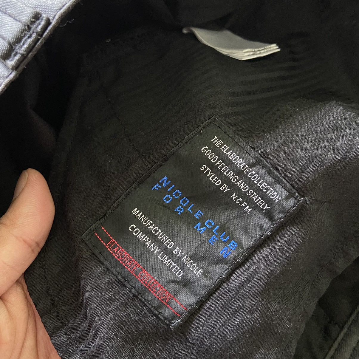 20471120 × Japanese Brand Nicole Club For Men Tactical Multi Pocket Cargo Coated Pants Size US 30 / EU 46 - 15 Thumbnail