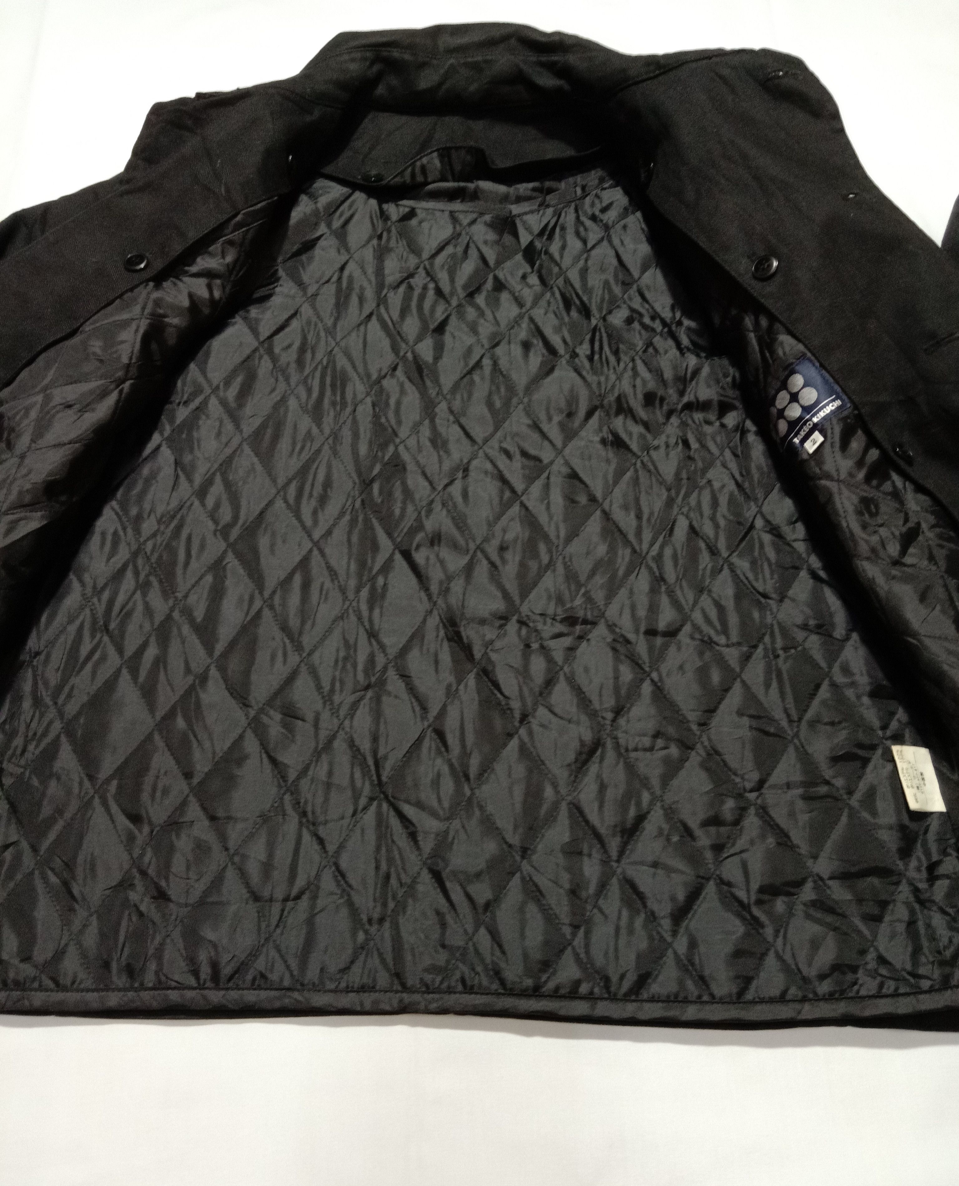 Japanese Brand Hype Takeo Kikuchi Denim Jacket Coat Padded Inner Size M / US 6-8 / IT 42-44 - 2 Thumbnail