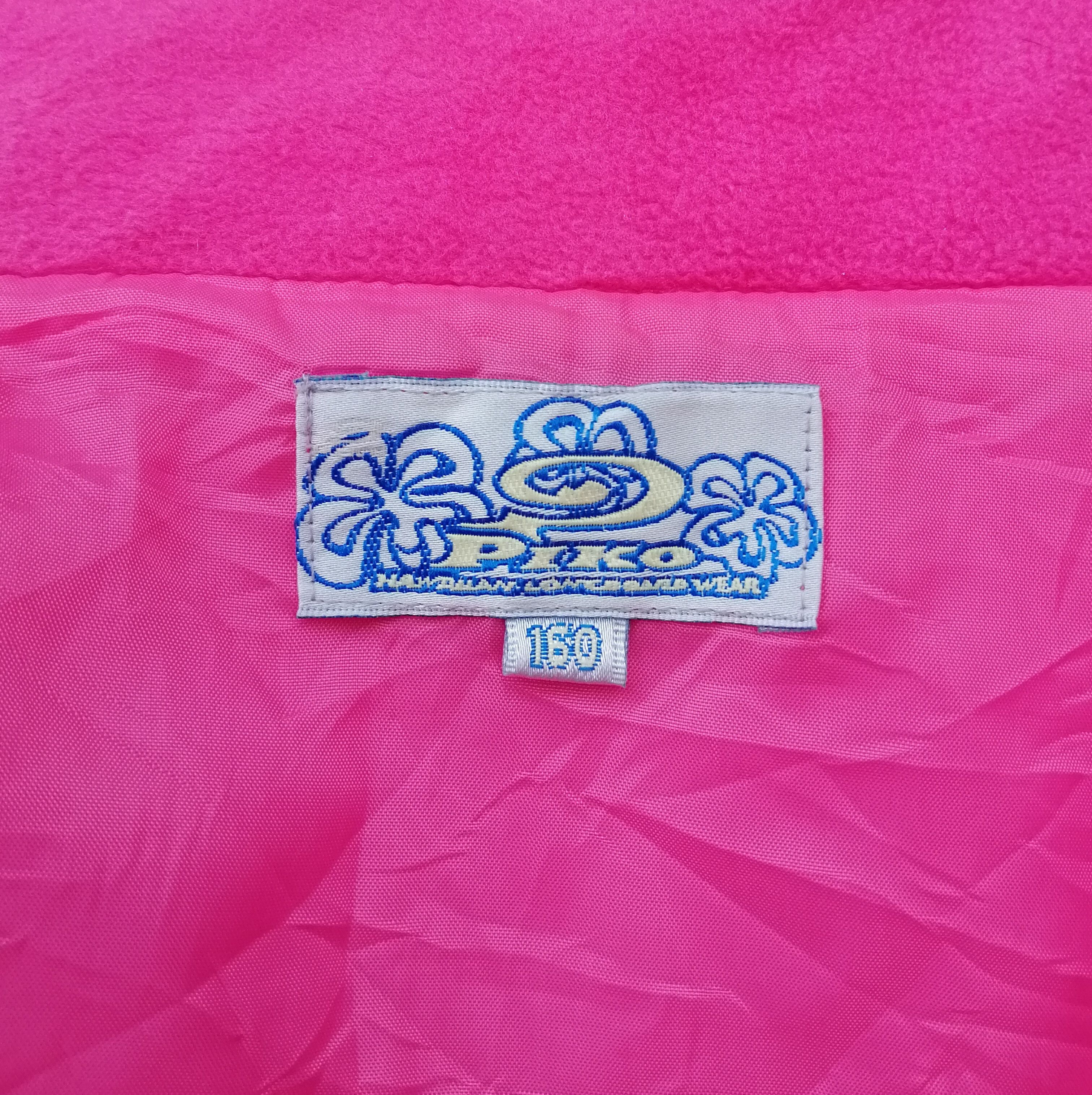 Japanese Brand Vintage Piko Hawaiian Flecce Jacket Size US S / EU 44-46 / 1 - 14 Thumbnail