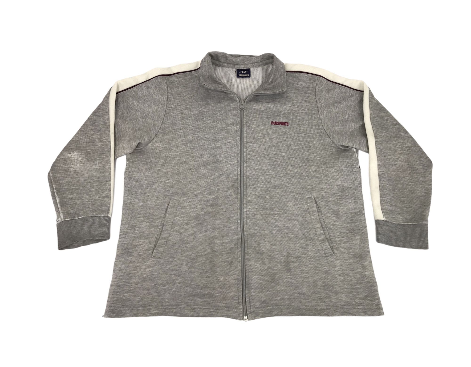 Vans Vintage Vans Sport Spell Out Zipper Sweatshirt Jacket Size L / US 10 / IT 46 - 1 Thumbnail