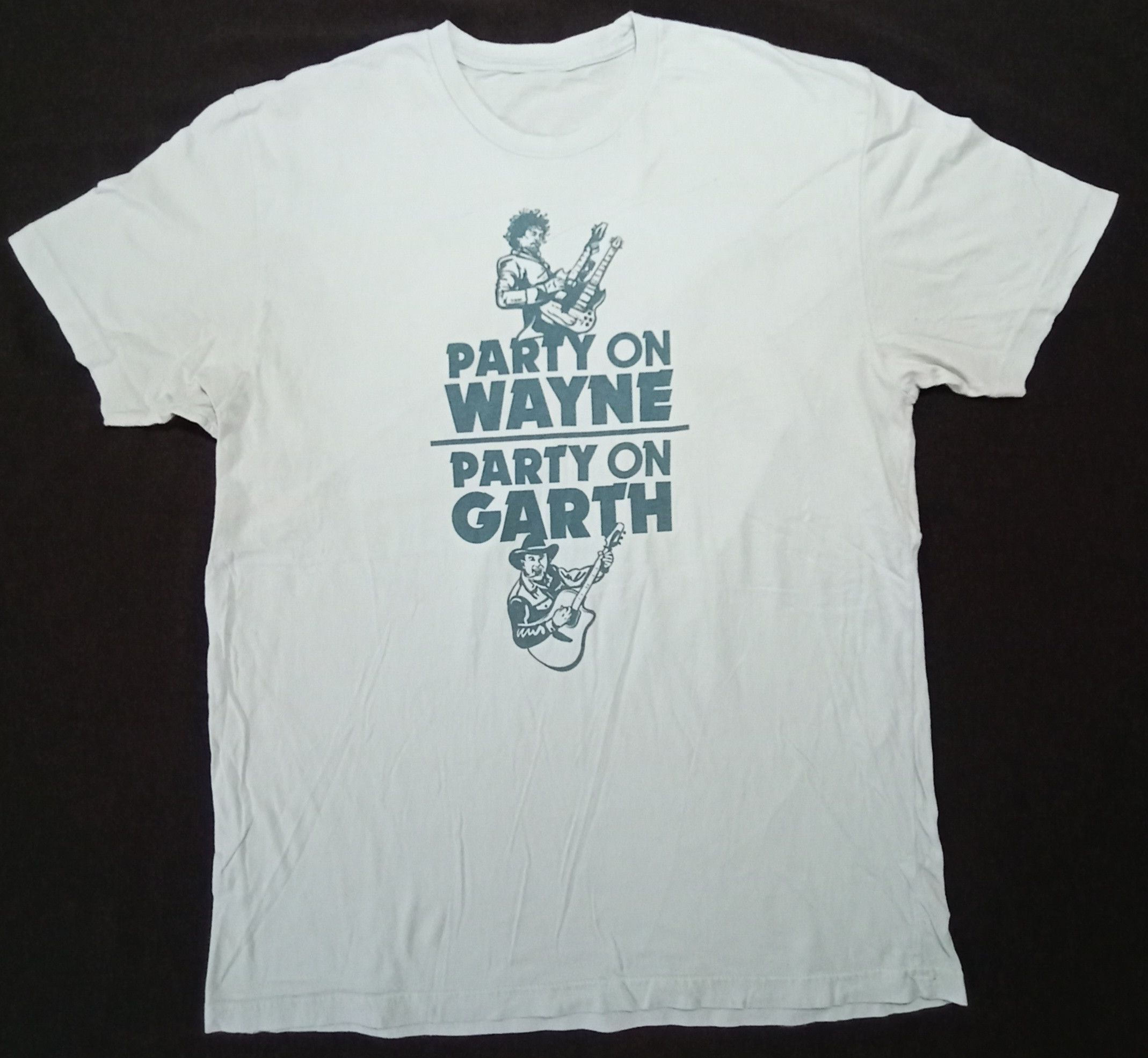 Band Tees The Okey See Wayne and Garth Party T Shirt Size US M / EU 48-50 / 2 - 1 Thumbnail