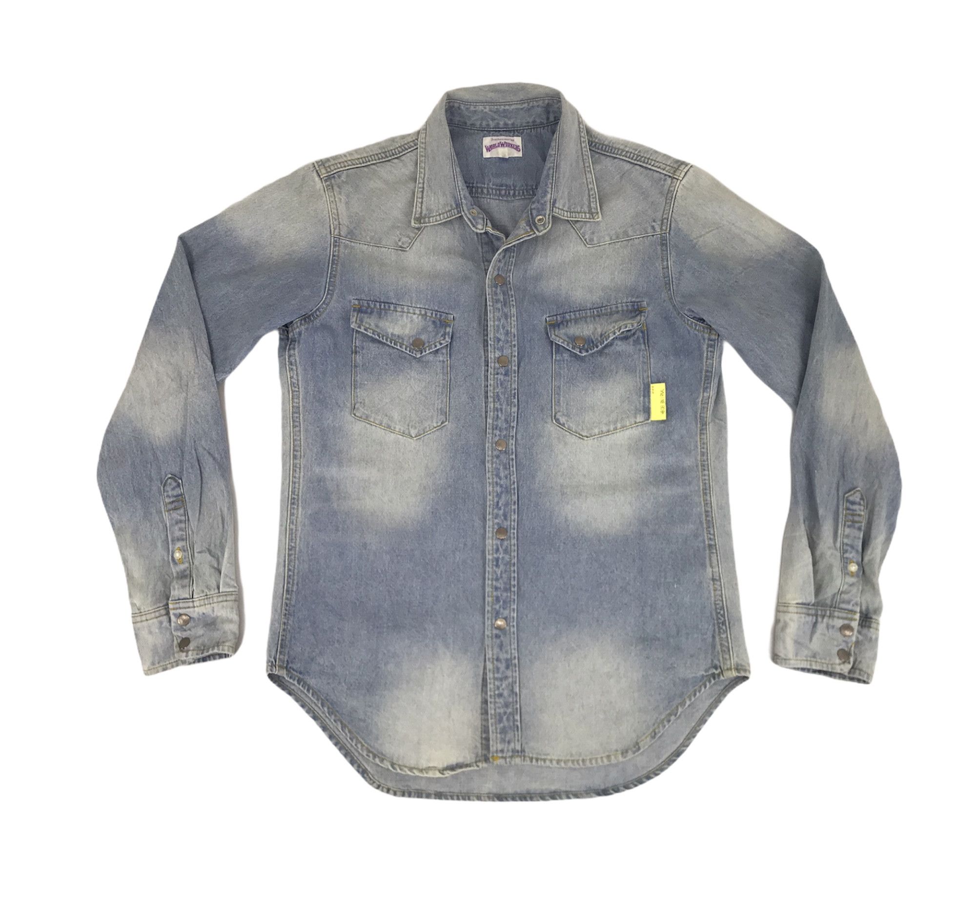 image of Vintage World Workers Big John Since 1975 Denim Jeans, Men's (Size Medium)