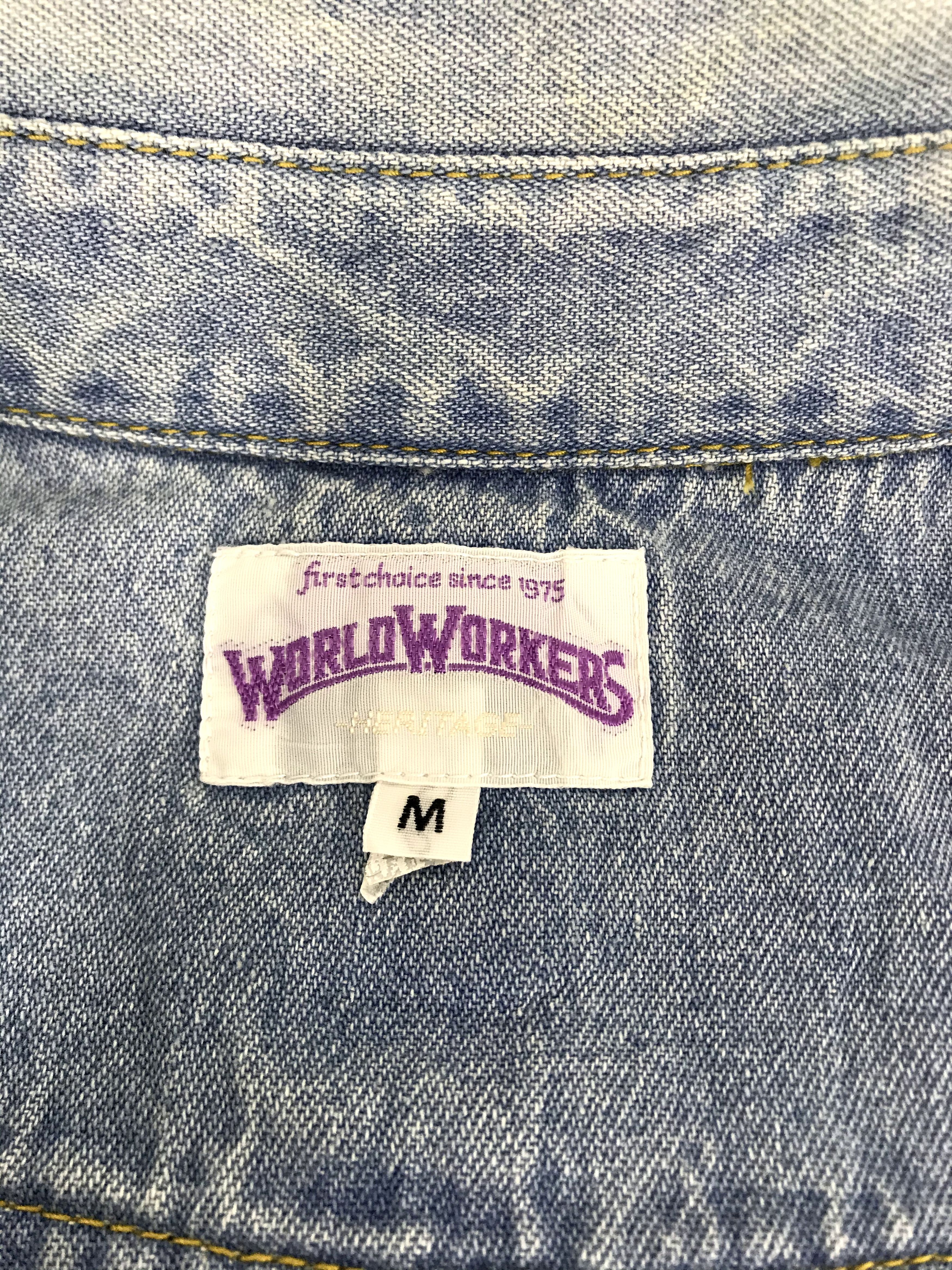 Big John Rare Vintage World Workers Big John Since 1975 Denim Jeans Size US M / EU 48-50 / 2 - 6 Thumbnail