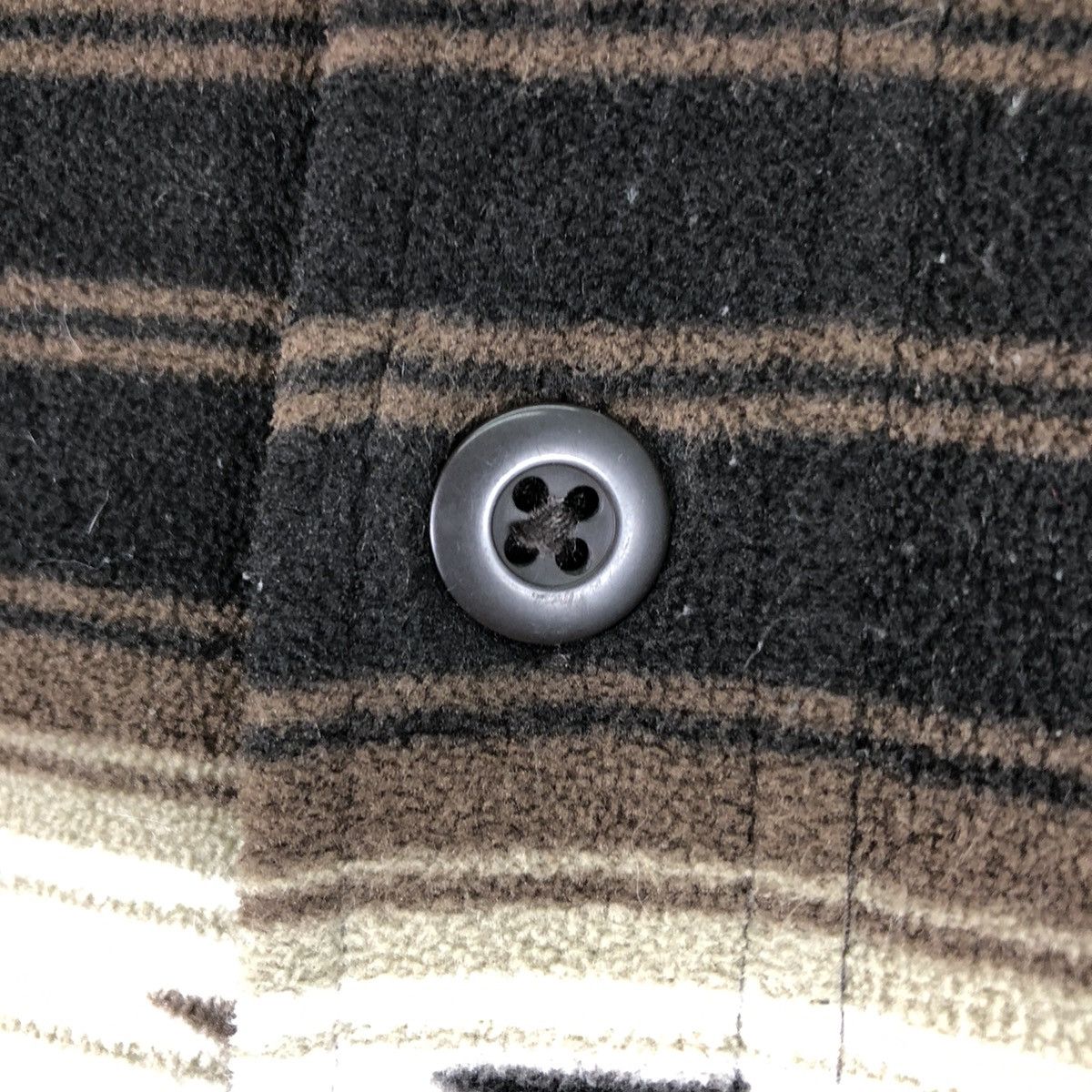 Uniqlo Flannel Navajo Fleece Shirts Double Pocket Button Up