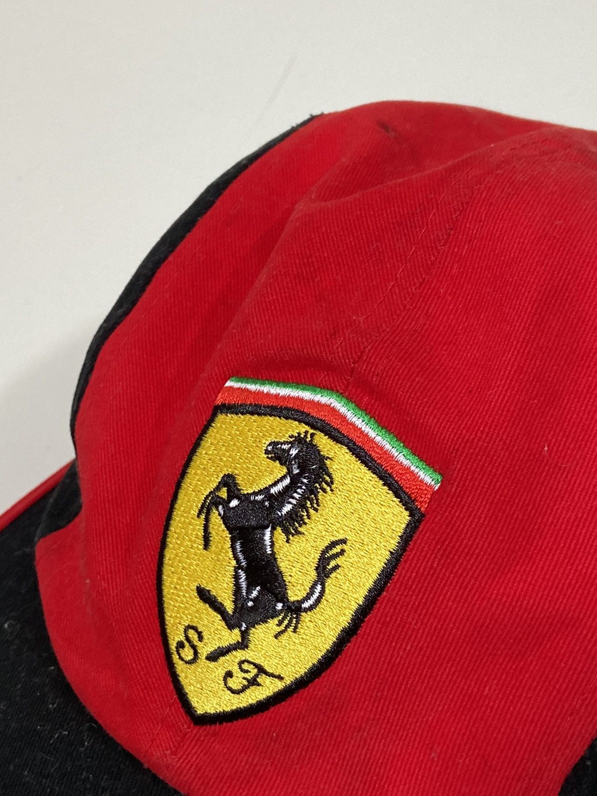 Vintage Vintage Cap Ferrari Size ONE SIZE - 5 Thumbnail