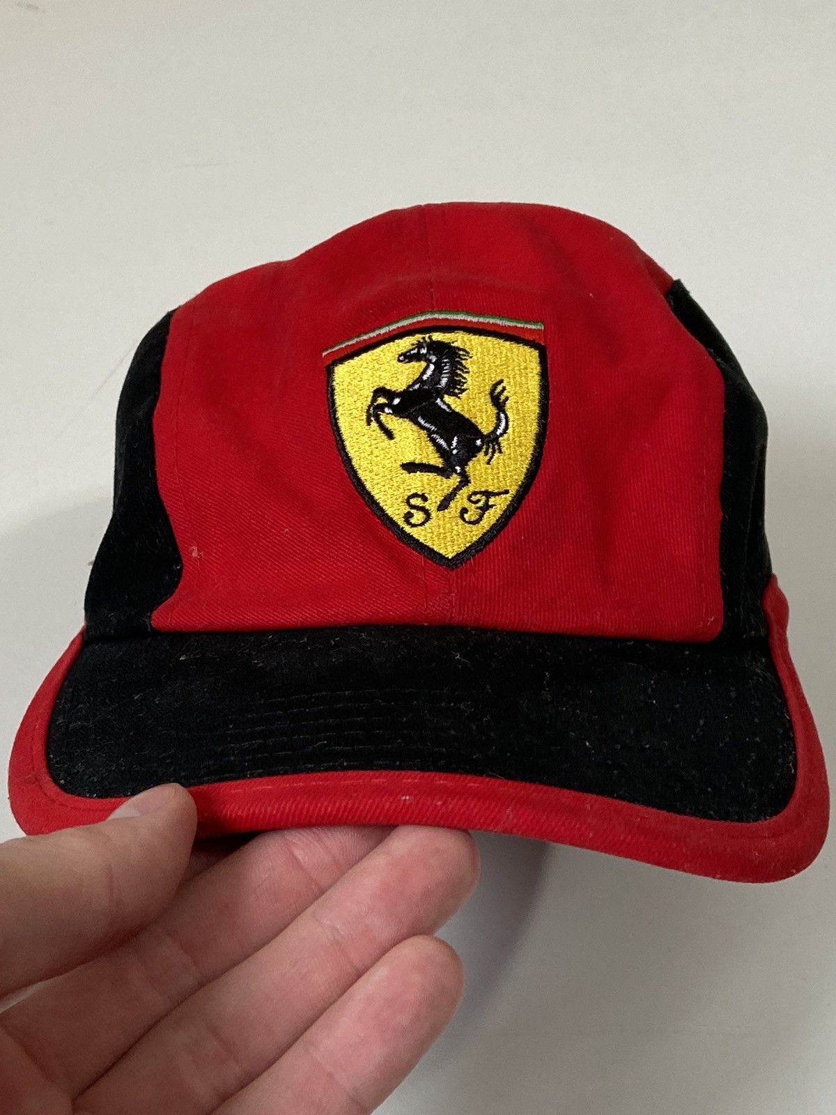 Vintage Vintage Cap Ferrari Size ONE SIZE - 8 Thumbnail