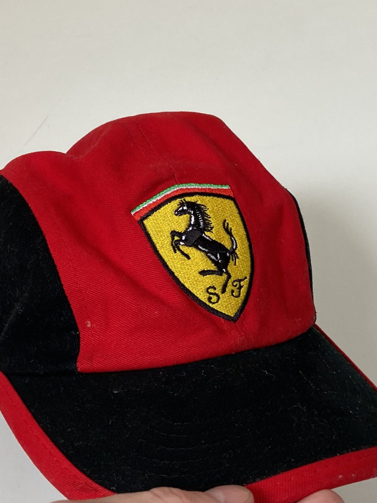 Vintage Vintage Cap Ferrari Size ONE SIZE - 9 Thumbnail