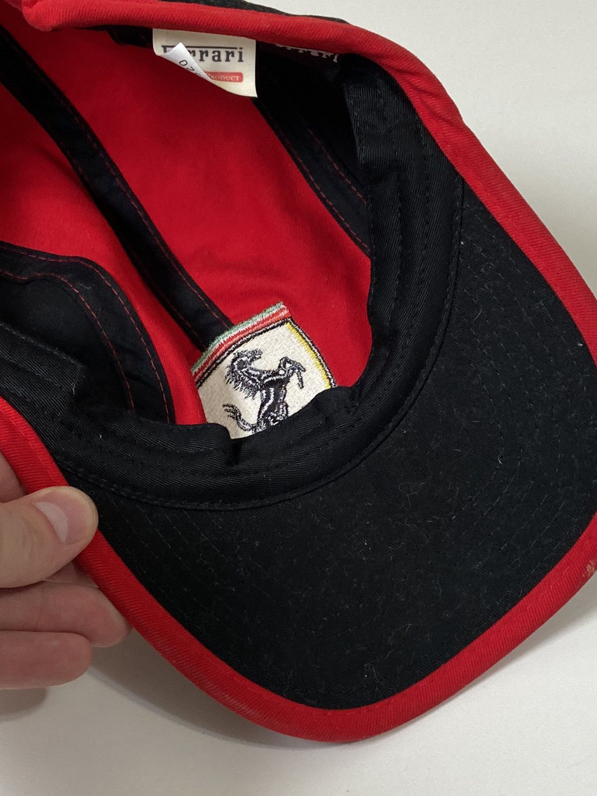 Vintage Vintage Cap Ferrari Size ONE SIZE - 15 Thumbnail
