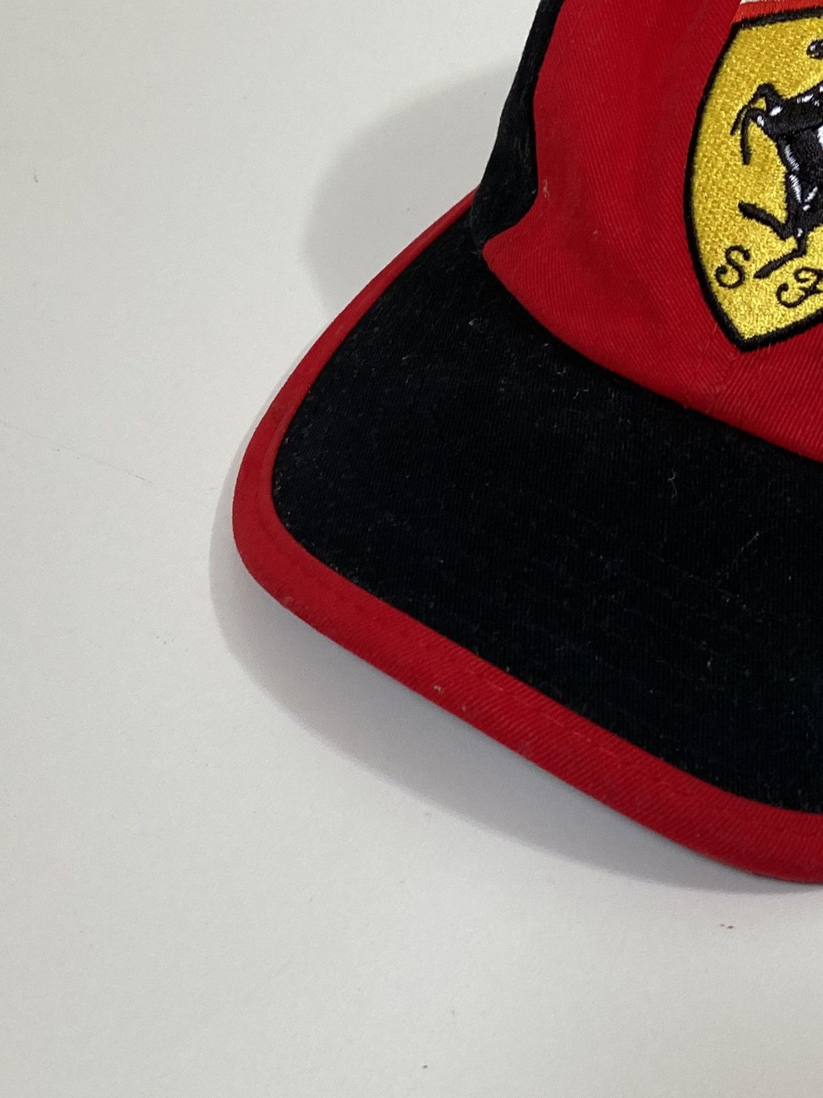 Vintage Vintage Cap Ferrari Size ONE SIZE - 7 Thumbnail