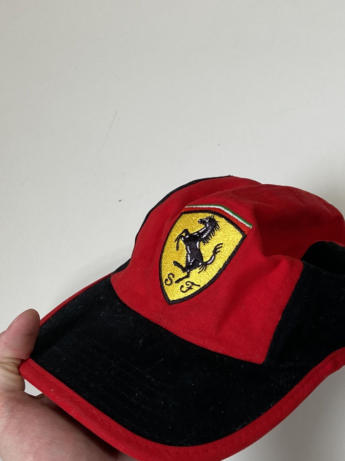 Vintage Vintage Cap Ferrari Size ONE SIZE - 17 Thumbnail