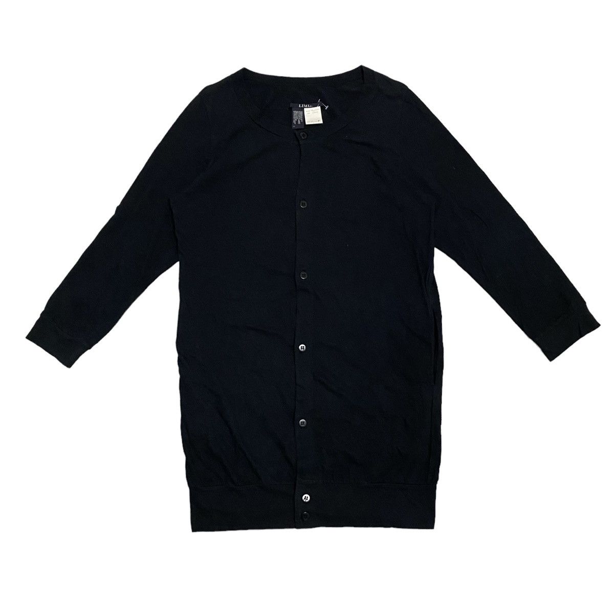 image of Stealsvintage Limi Feu Yohji Yamamoto Blouse in Black, Women's (Size Small)