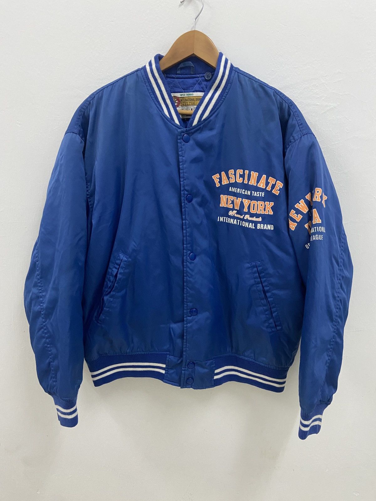 Vintage Vintage New York Off Road Stadium Jacket Size US L / EU 52-54 / 3 - 1 Thumbnail