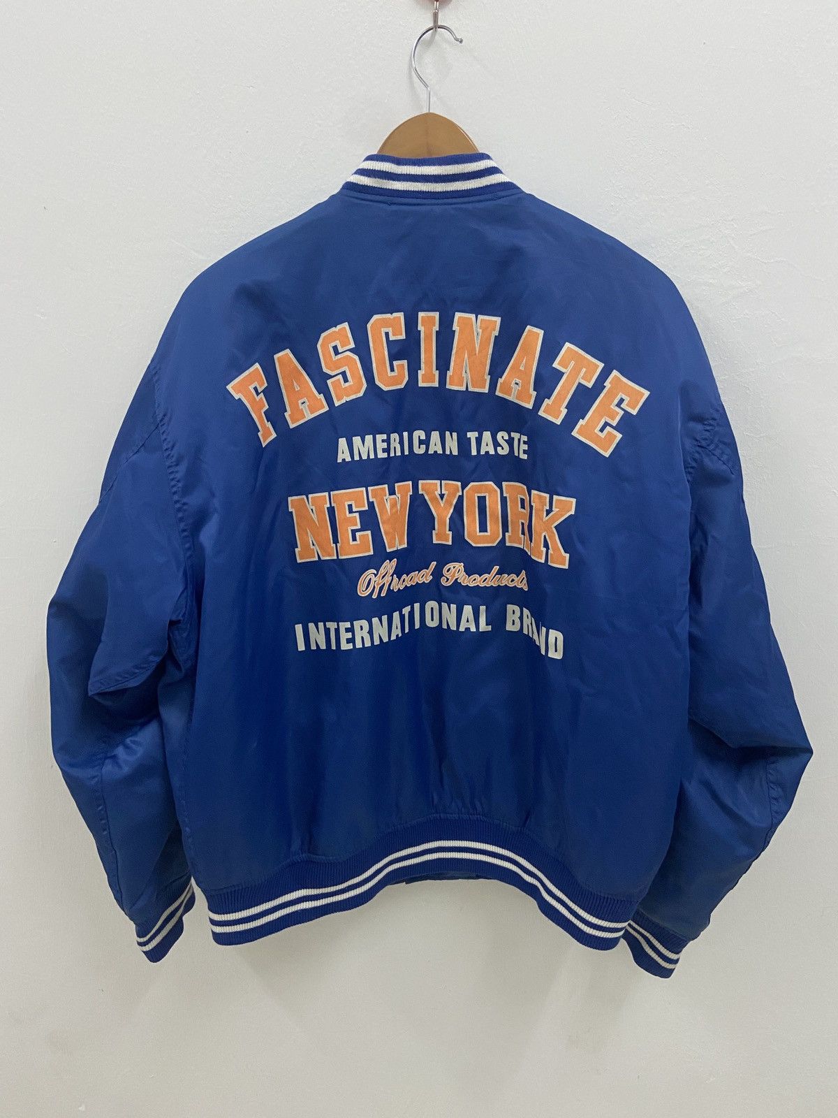 Vintage Vintage New York Off Road Stadium Jacket Size US L / EU 52-54 / 3 - 2 Thumbnail