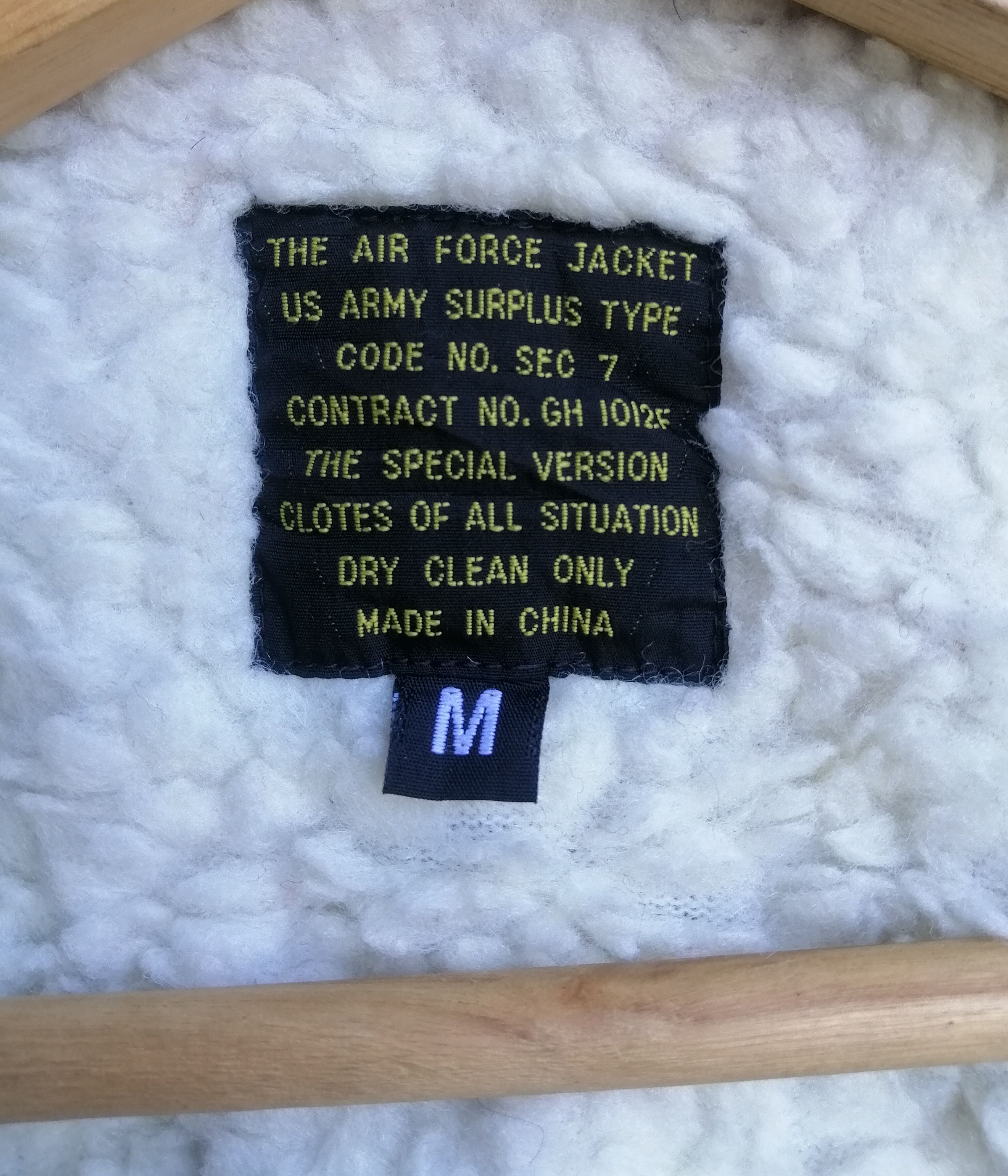 Flannel Vintage The Air Force Flannel Lined Sherpa Shacket Jacket Size US M / EU 48-50 / 2 - 11 Thumbnail