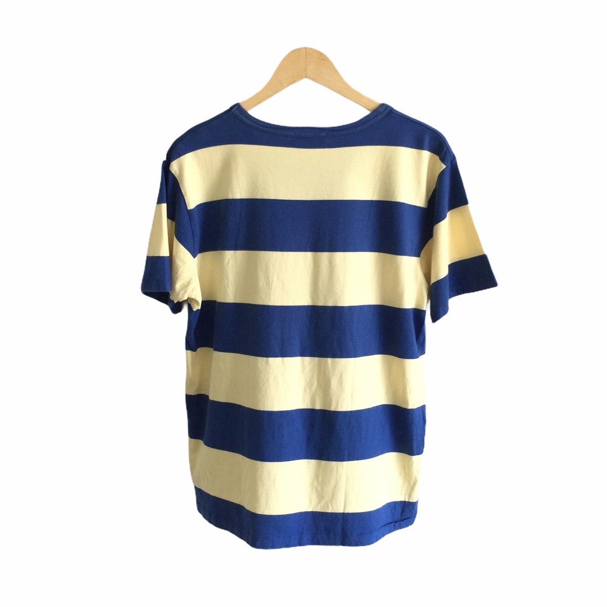 Designer × Japanese Brand Back Number Stripe Pocket Jail T Shirt Design Size US L / EU 52-54 / 3 - 2 Thumbnail