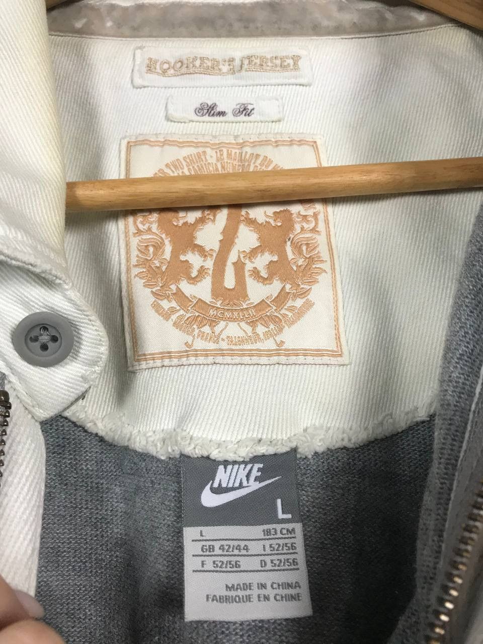 Vintage Nike x Hooker’s Jersey streetwear vintage rugby sweatshirt Size US L / EU 52-54 / 3 - 9 Thumbnail