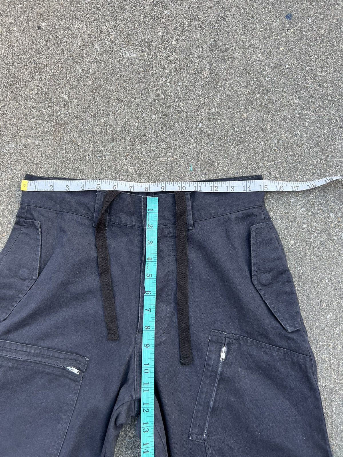Beams Plus Vintage BEAMS Drawstring Waist HBT Stripes Parachute Cargo Size US 30 / EU 46 - 2 Thumbnail