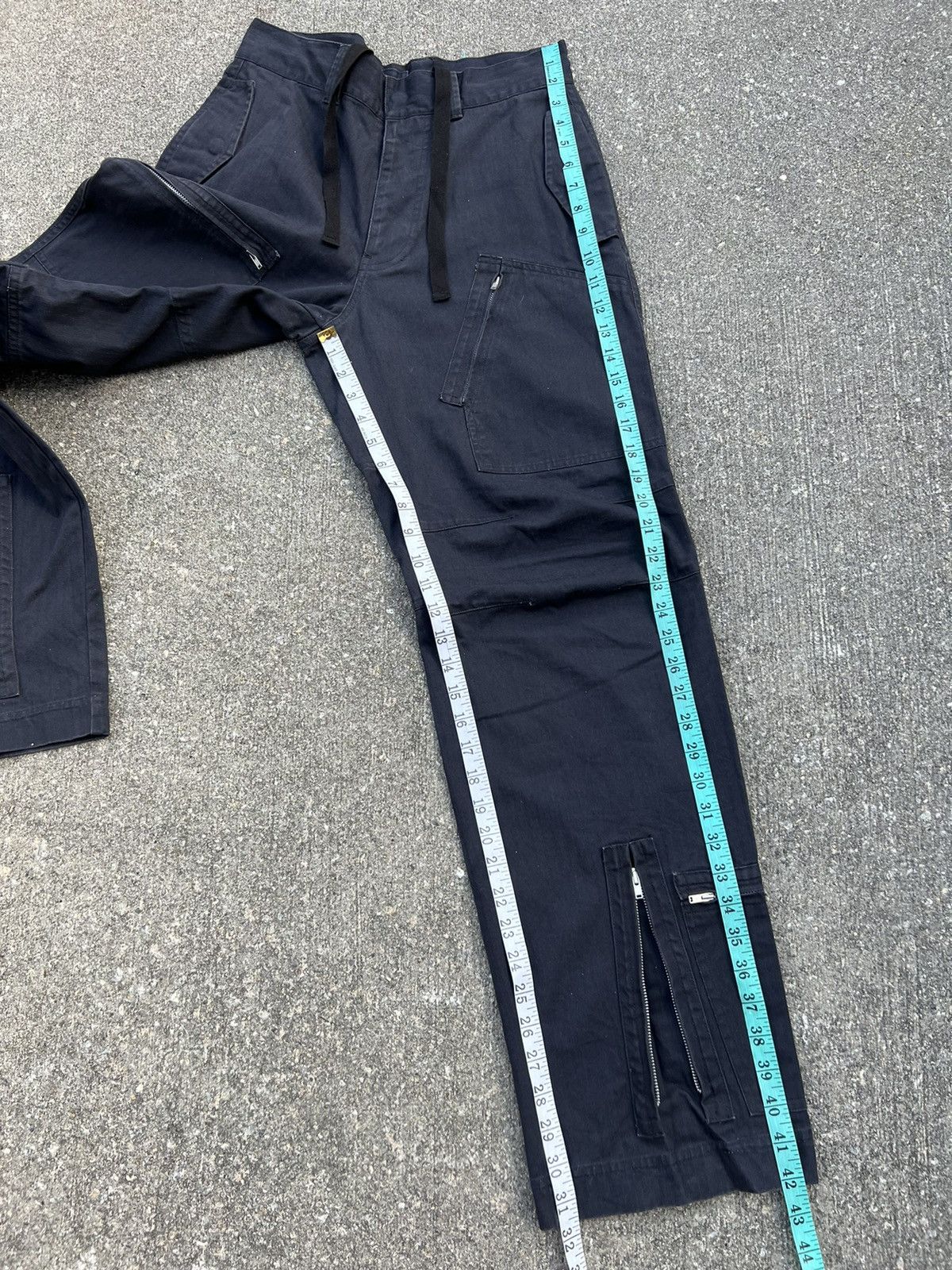 Beams Plus Vintage BEAMS Drawstring Waist HBT Stripes Parachute Cargo Size US 30 / EU 46 - 5 Thumbnail