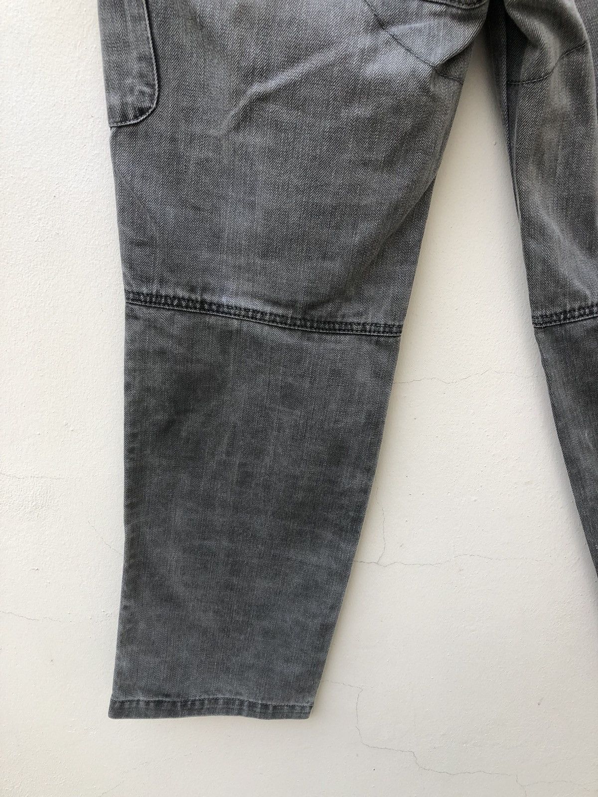 Beams Plus Vintage Beams Made in Japan Cargo Faded Black Denim Size US 30 / EU 46 - 8 Thumbnail