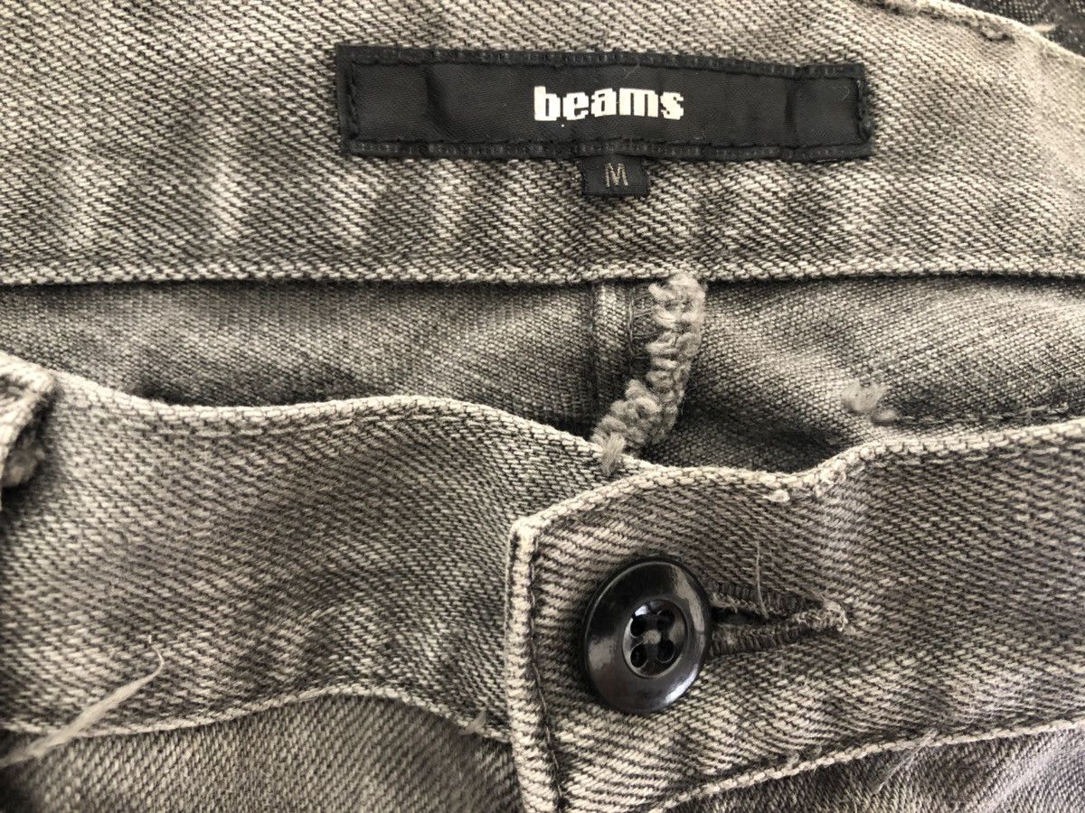 Beams Plus Vintage Beams Made in Japan Cargo Faded Black Denim Size US 30 / EU 46 - 11 Thumbnail