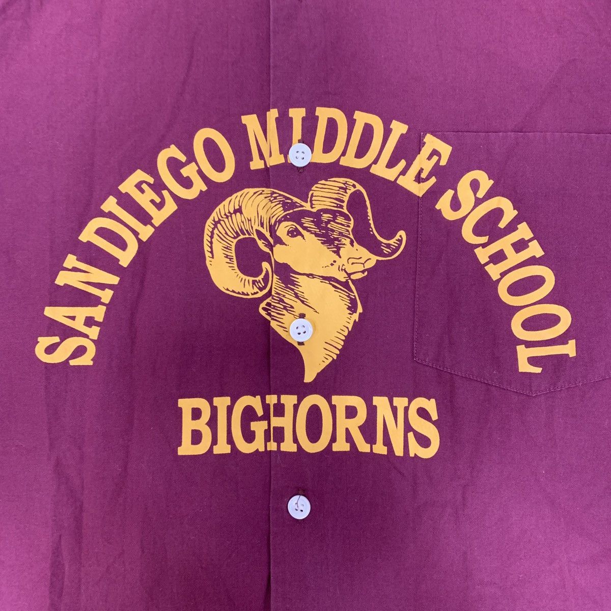 Comme des Garcons × Junya Watanabe Junya Watanabe 2002AW San Diego Middle School Bighorns Shirt Size US M / EU 48-50 / 2 - 3 Thumbnail