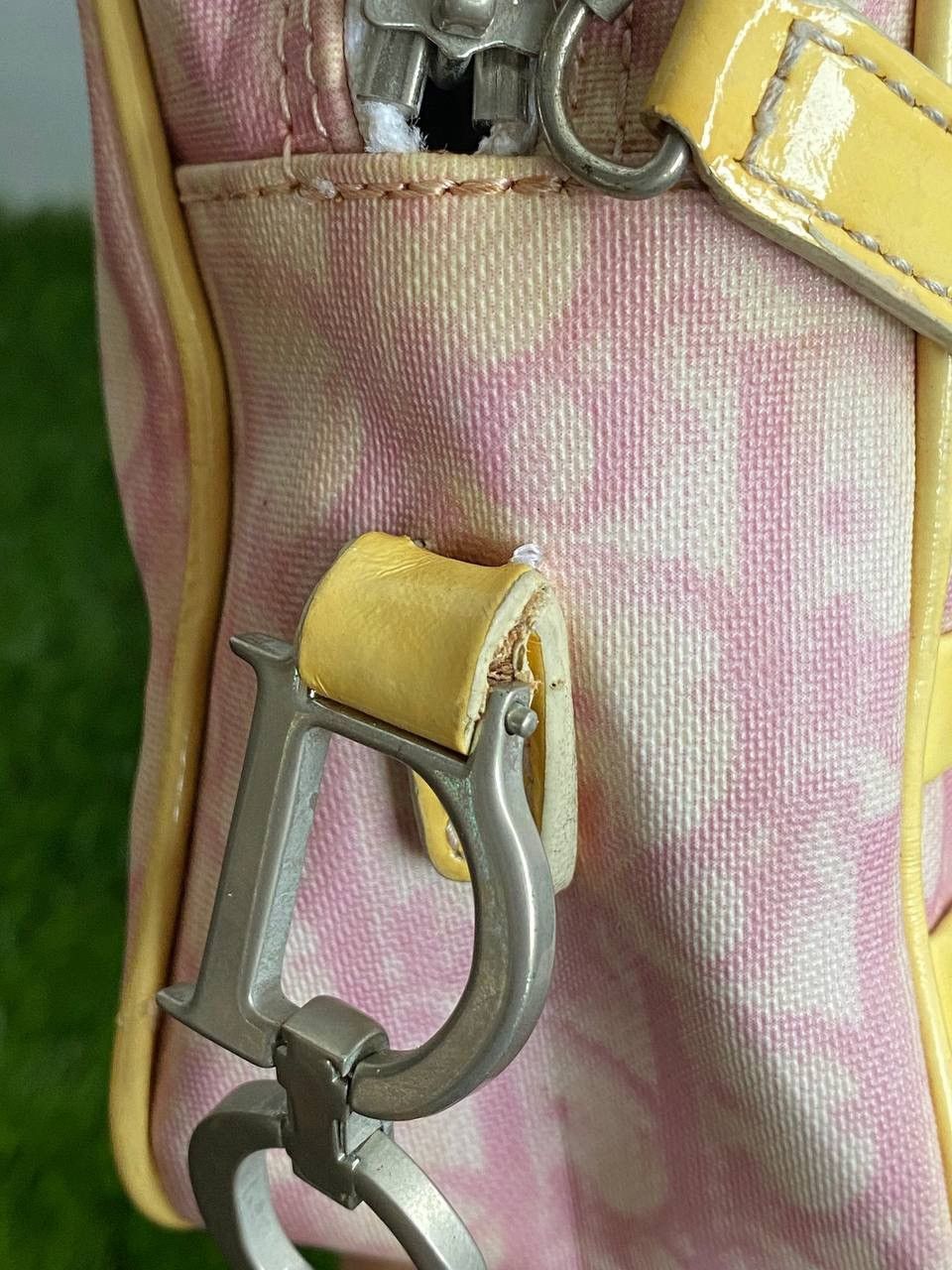 Dior Christian Dior Monogram 1 Shoulder Bag REPLACED MAIN ZIPPER Size ONE SIZE - 8 Thumbnail