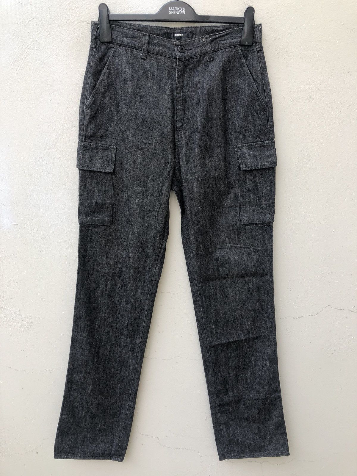 Beams Plus Vintage Japanese Brand BEAMS Made in Japan Cargo Denim Size US 30 / EU 46 - 1 Thumbnail