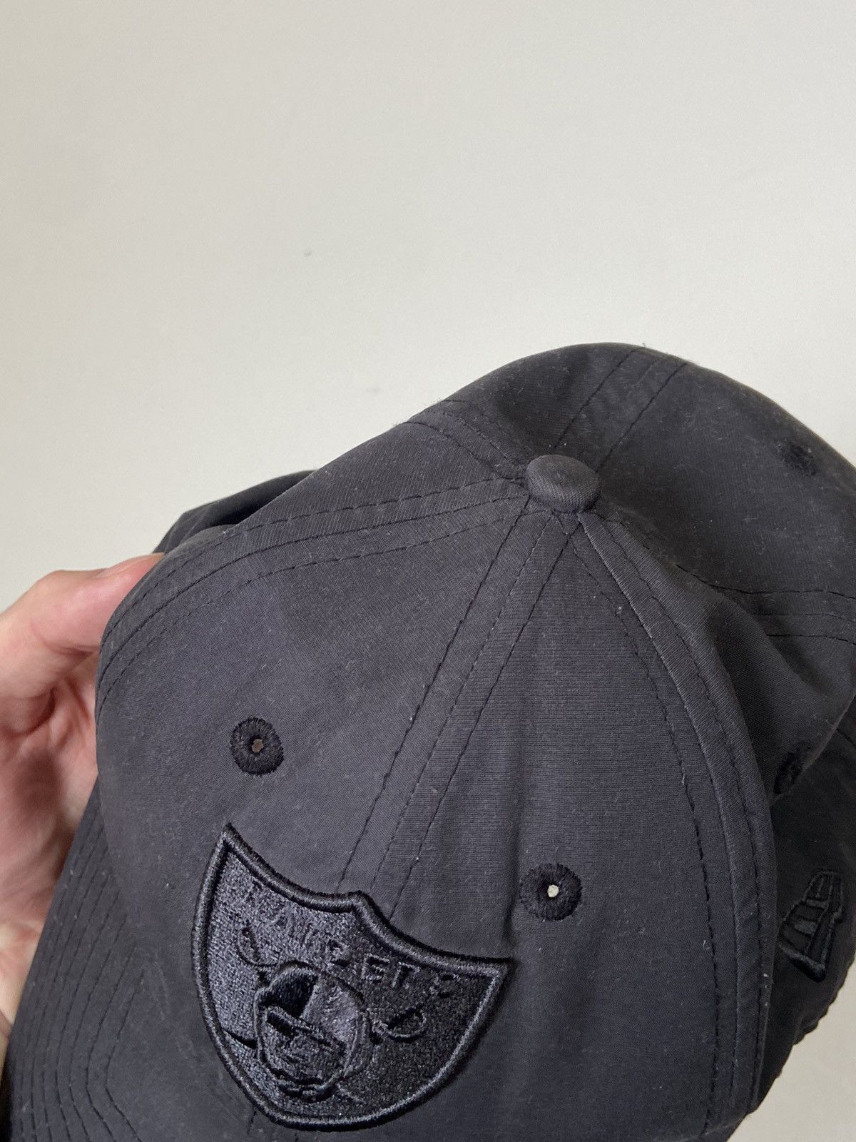 New Era New Era Raiders Cap Vintage NFL Logo Hat Size ONE SIZE - 12 Thumbnail