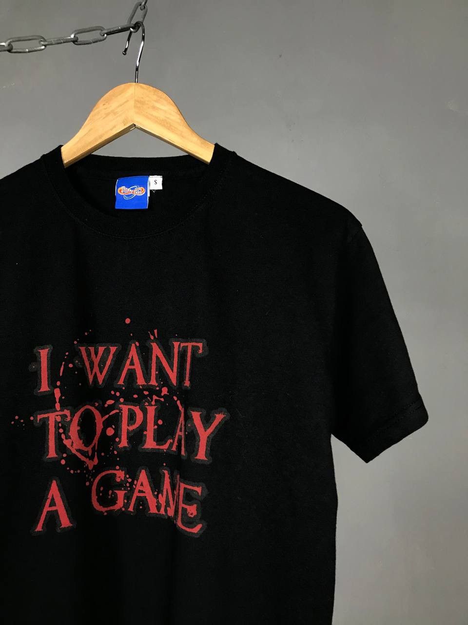 Vintage SAW the ride I want to play a game vintage cult movie tee Size US S / EU 44-46 / 1 - 2 Thumbnail