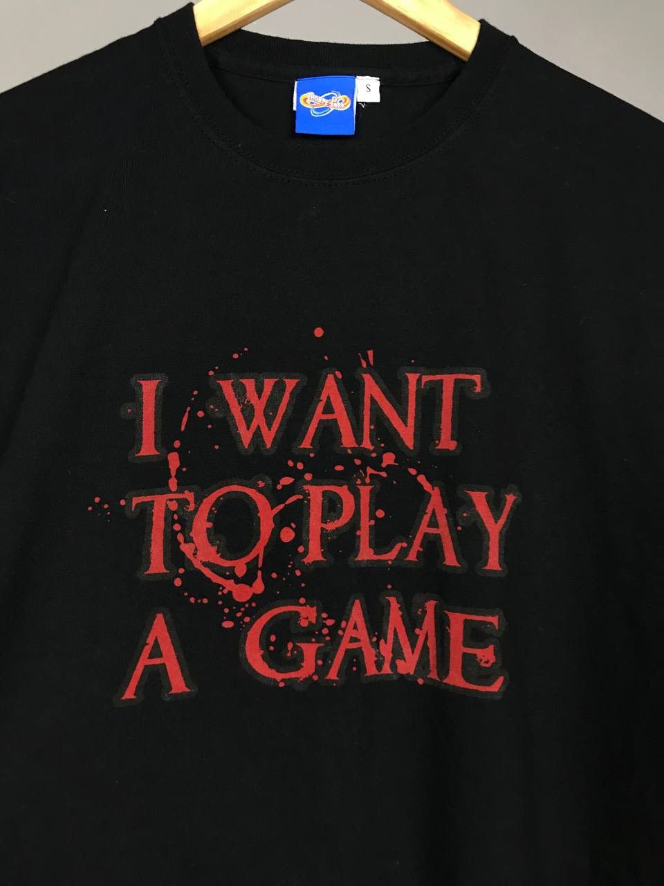 Vintage SAW the ride I want to play a game vintage cult movie tee Size US S / EU 44-46 / 1 - 3 Thumbnail