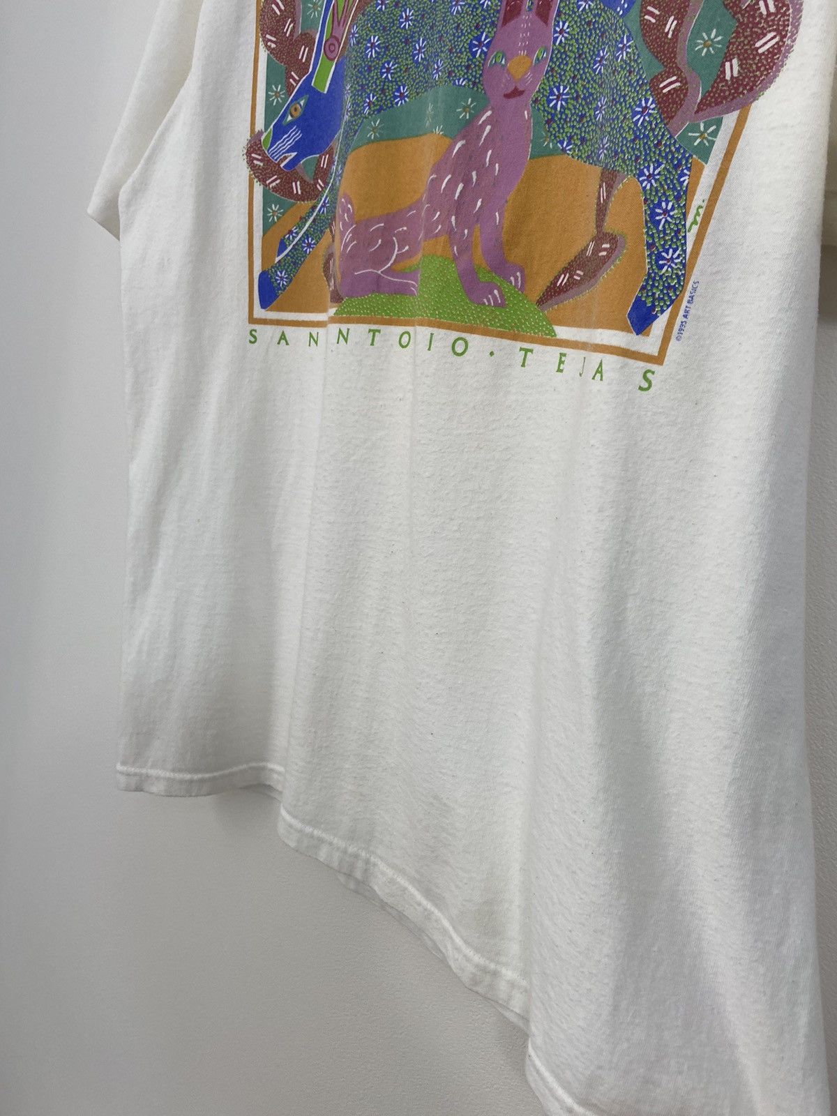 Hanes San Antonio Tejas 1995 Art Basics Size US L / EU 52-54 / 3 - 12 Thumbnail