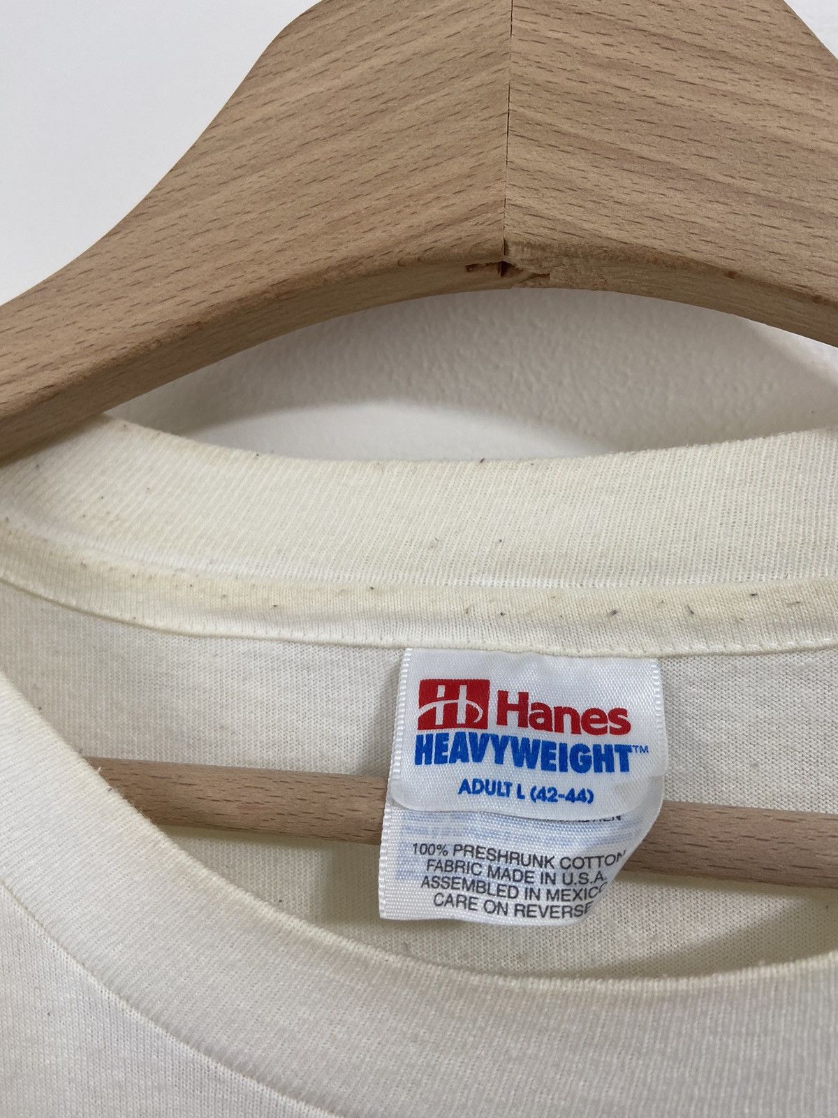Hanes San Antonio Tejas 1995 Art Basics Size US L / EU 52-54 / 3 - 3 Thumbnail