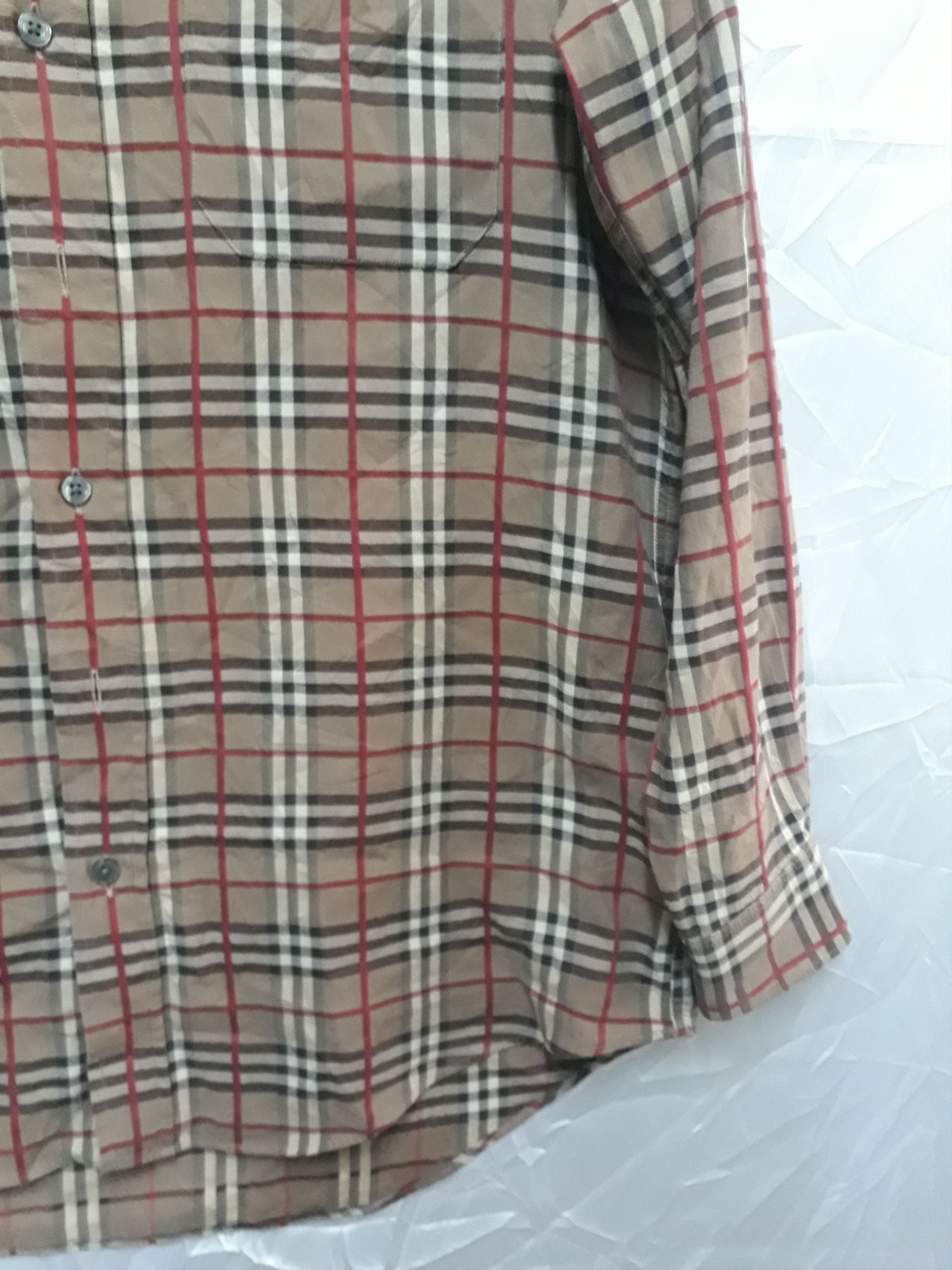 Burberry Burberry Nova Checked Shirts Button Ups Made In UK Size US L / EU 52-54 / 3 - 5 Thumbnail